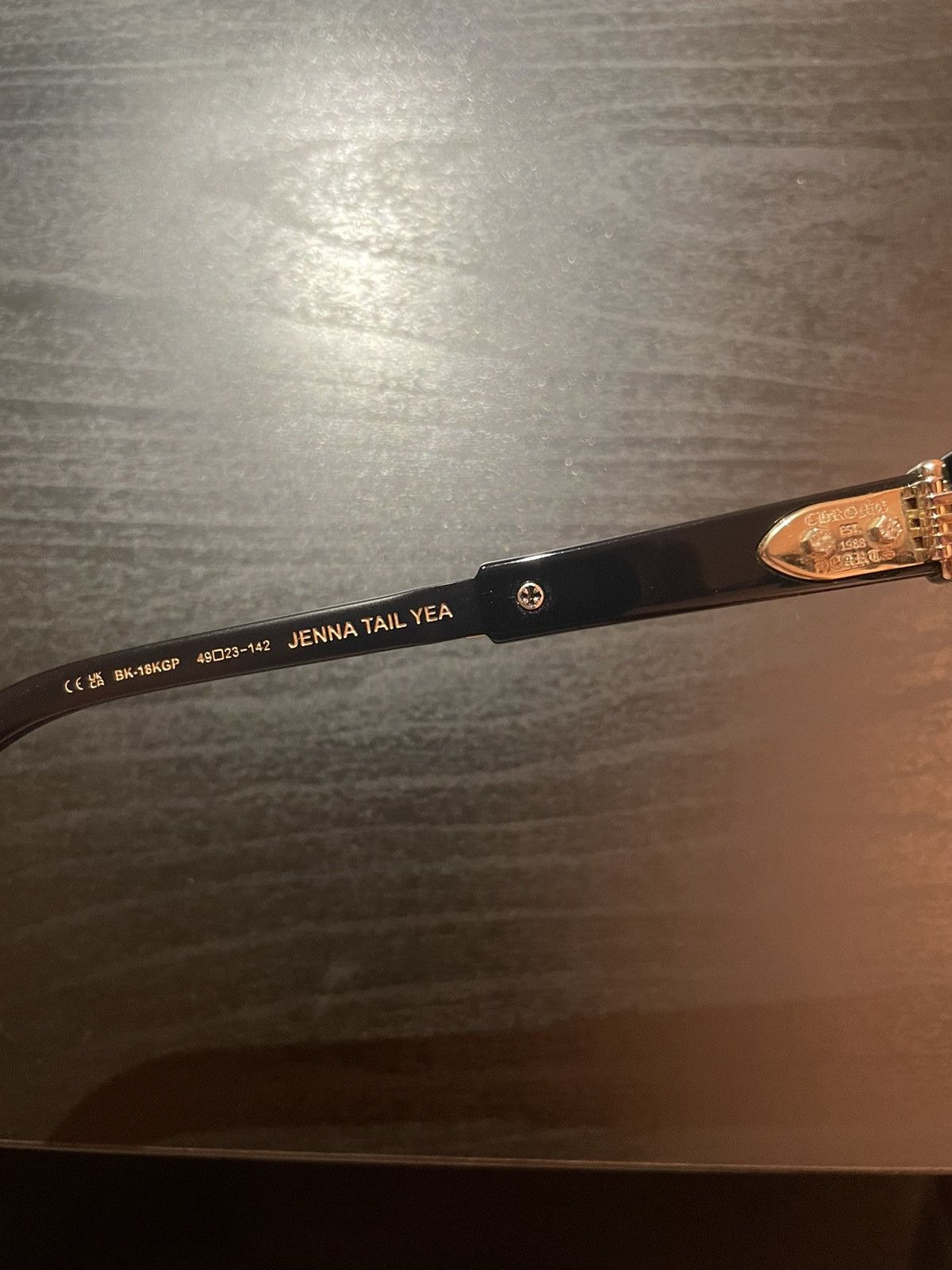 Chrome Hearts Chrome Hearts Jenna Tail Yea Glasses Size ONE SIZE - 6 Thumbnail