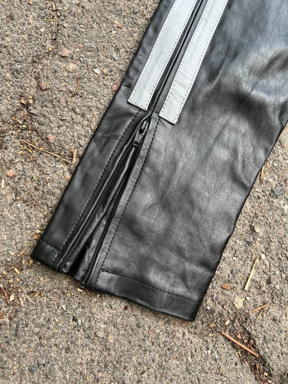 Leather × Vintage Vintage Y2K Motorcycle Leather Opium Pants Carti Style Size US 34 / EU 50 - 4 Thumbnail