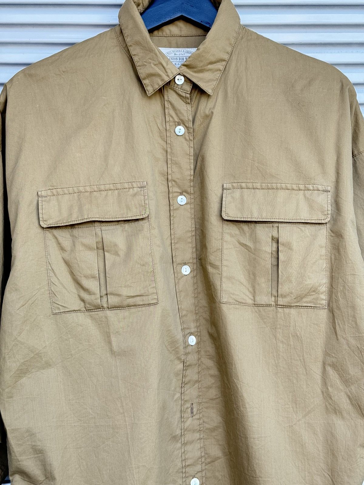 If Six Was Nine GOA Worker Shirt Button Ups Size US L / EU 52-54 / 3 - 2 Thumbnail