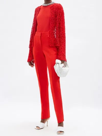 Givenchy o1y0925 Sweater in Red Size S / US 4 / IT 40 - 4 Thumbnail