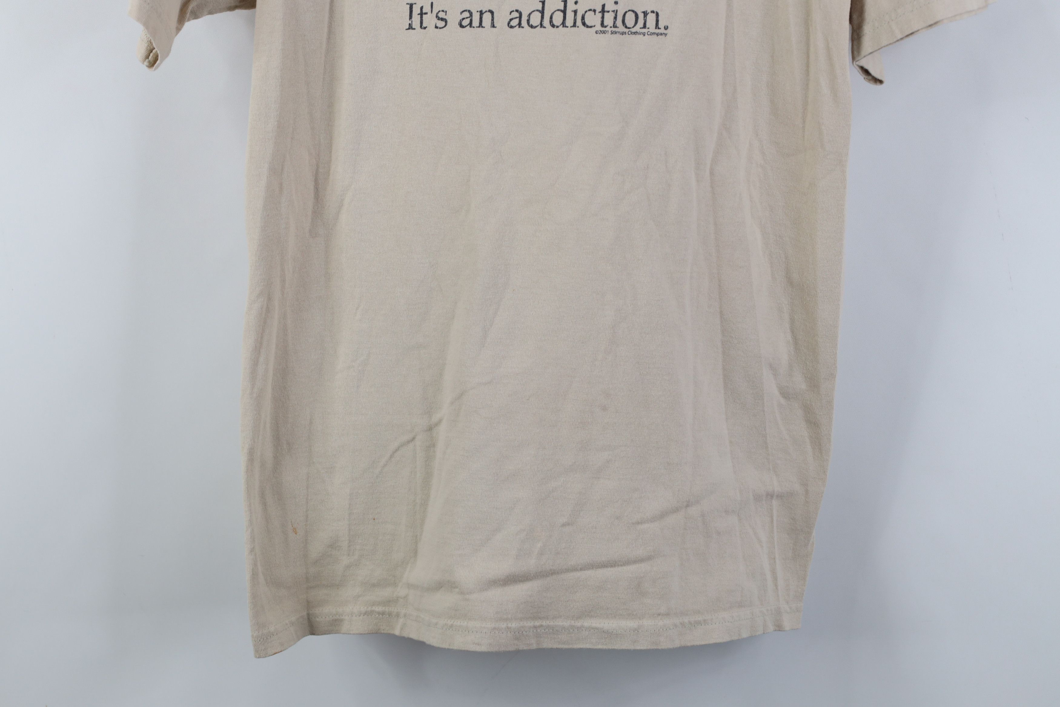 Vintage Vintage Y2K 2001 It's Not a Hobby Horse Riding T-Shirt Size M / US 6-8 / IT 42-44 - 3 Thumbnail