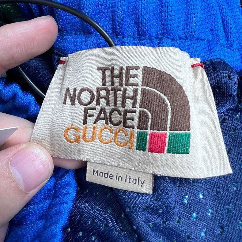 Gucci Gucci Size S TNF co-branded color-blocking drawstring short Size US 36 / EU 52 - 3 Thumbnail