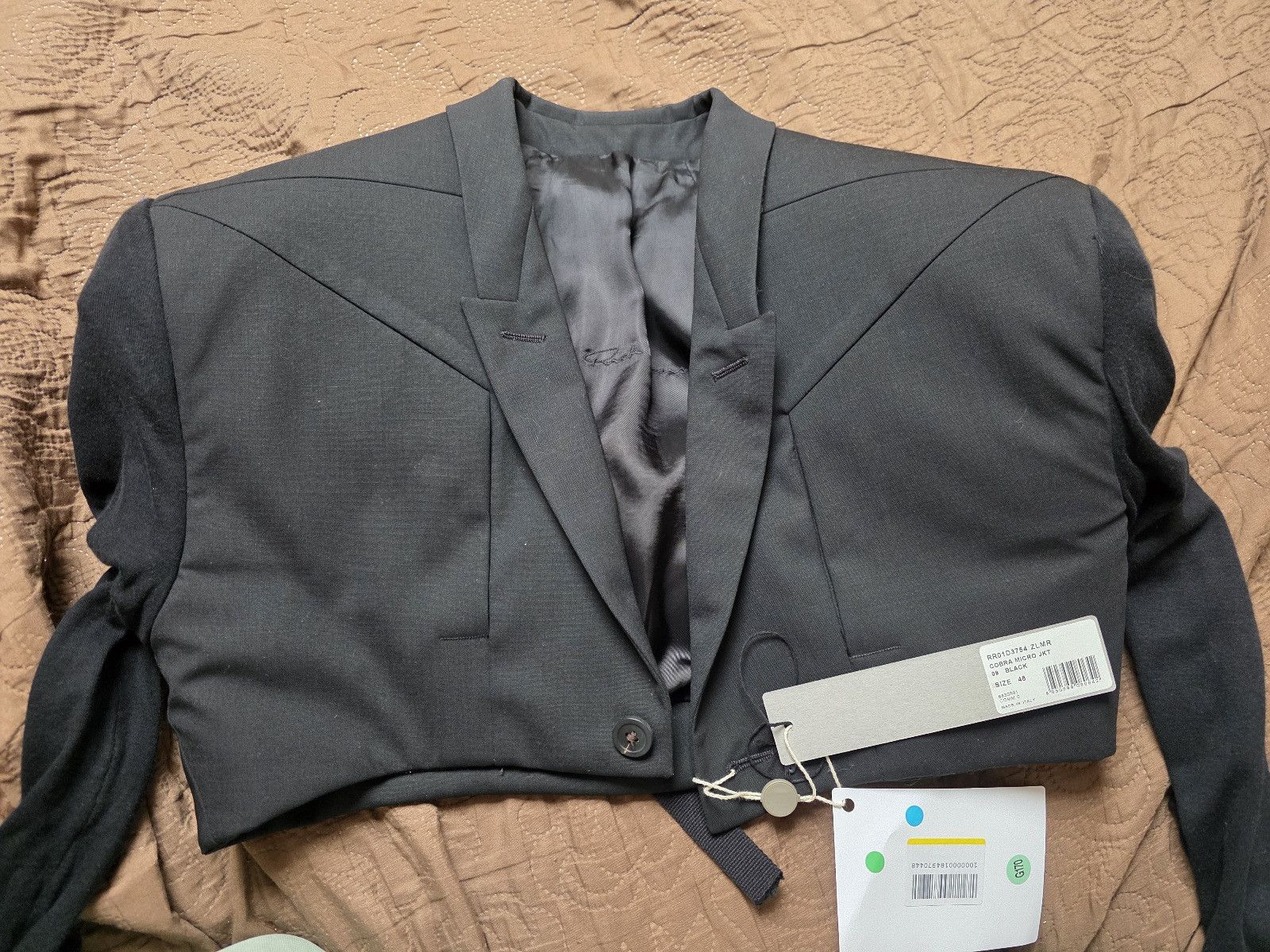 Rick Owens Rick Owens cutted blazer runway LIDO SS24 Size 48S - 2 Thumbnail
