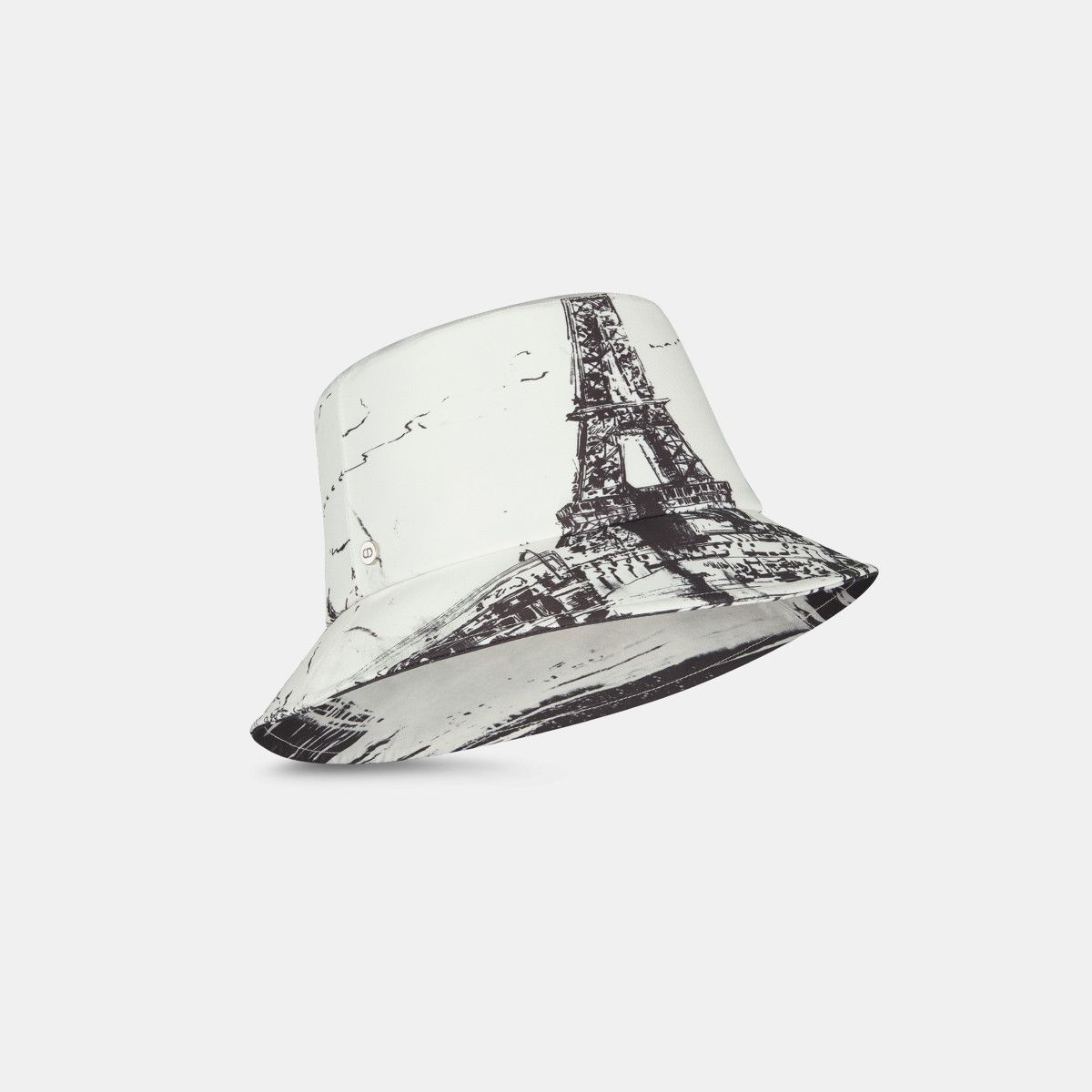 Dior o1bcso1str0226 Size:OS/Small Brim Bucket Hat in White/Black Size ONE SIZE - 1 Thumbnail