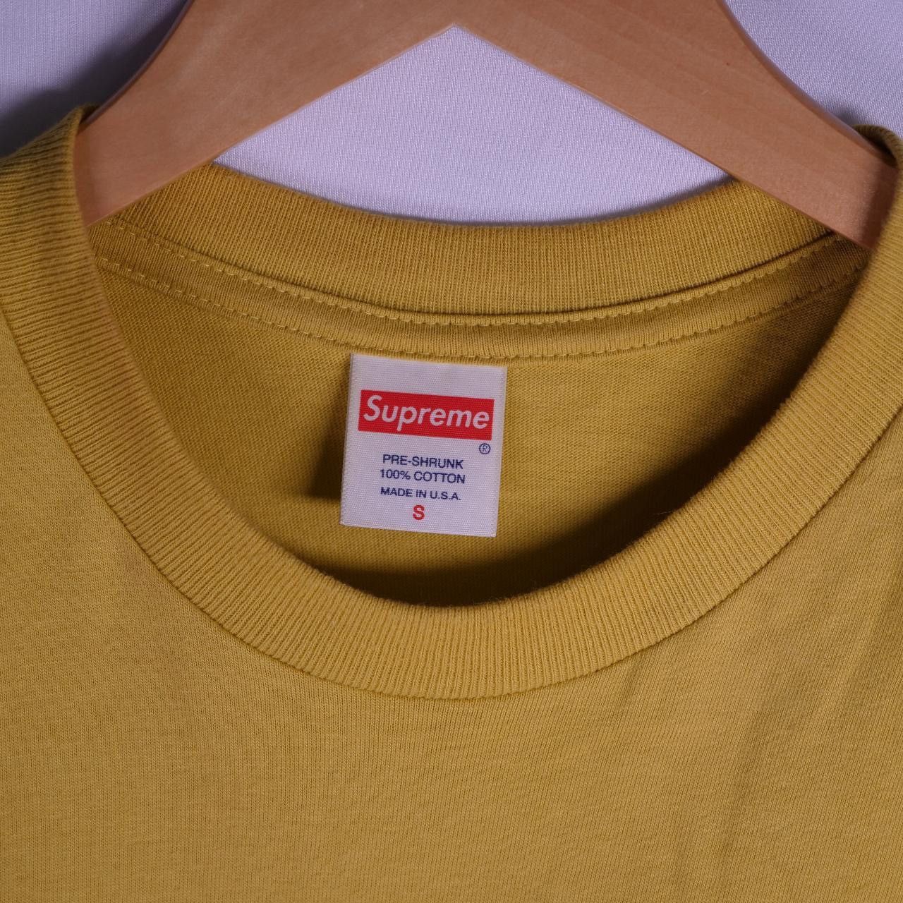 Supreme Supreme Green Cloud Tee - Acid Yellow Size US S / EU 44-46 / 1 - 3 Thumbnail