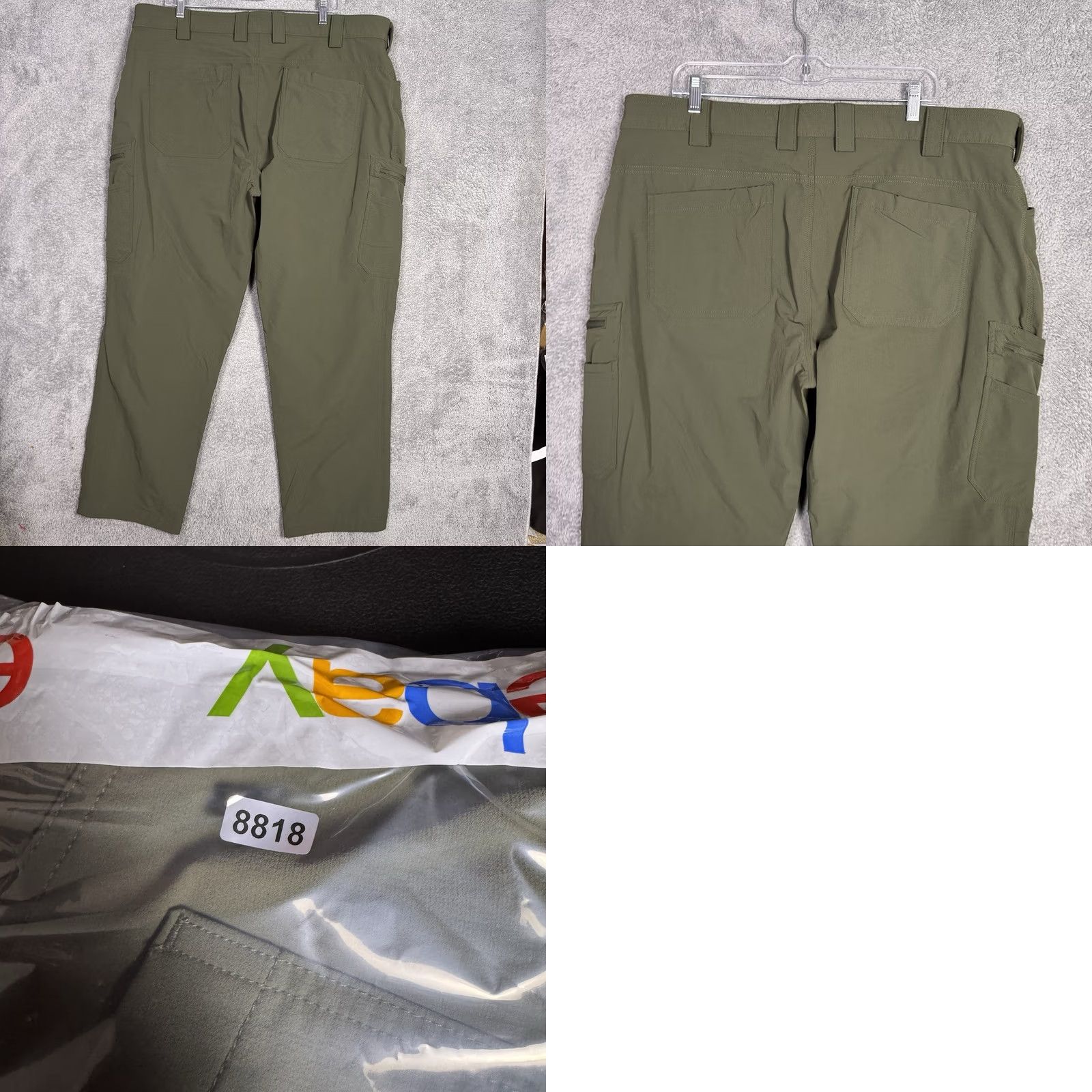 Vintage Duluth Trading Pants Mens 42x32 Flexpedition Cargo Nylon Stretch Relaxed 71153 Cargo Pants Mens 42 Regular Green Nylon Stretch Wide 71153 Size US 42 / EU 58 - 9 Thumbnail