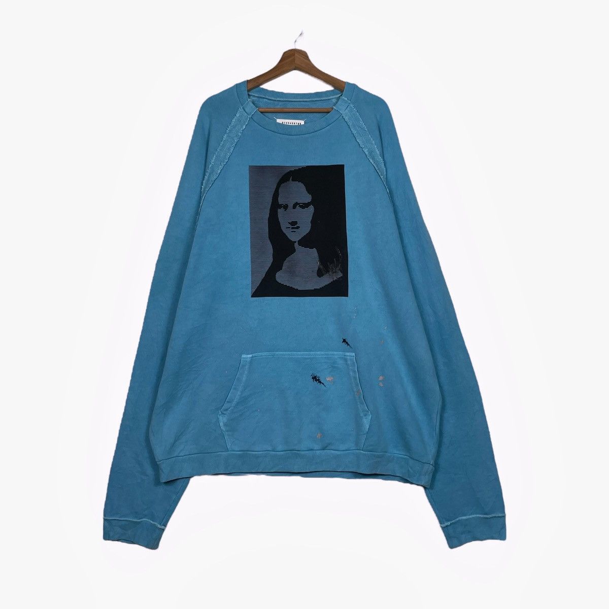 Maison Margiela Maison Margiela 10 Mona Lisa Washed Crew Sweatshirt Size US L / EU 52-54 / 3 - 1 Thumbnail