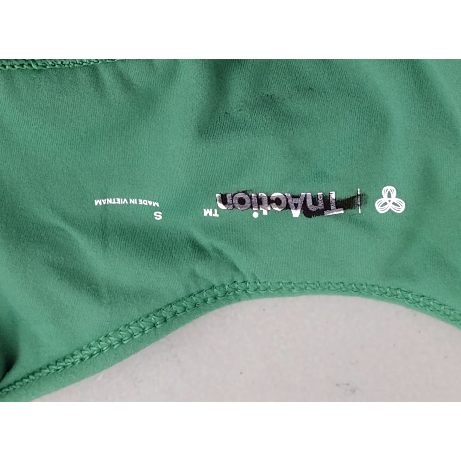 Vintage TnAction Women's Mini Sports Bra Shirt Women S Green Solid Sports 90s? Size ONE SIZE - 5 Thumbnail