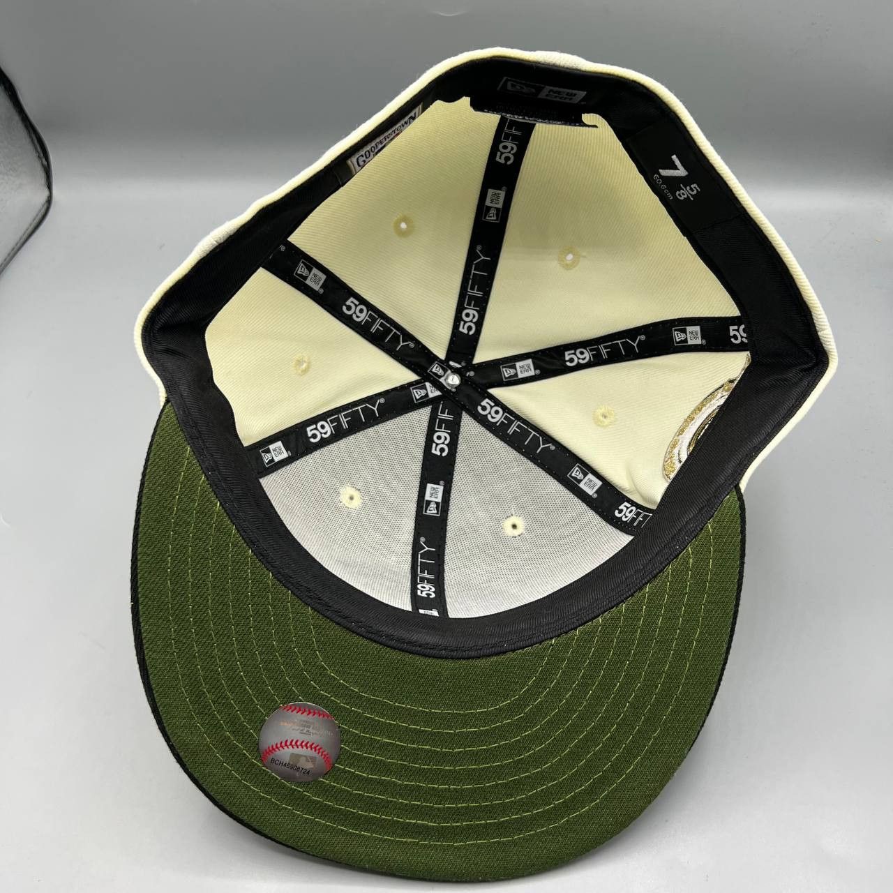 New Era Chicago Cubs Hat Men 7 5/8 59Fifty New Era MLB Fitted Cap Size ONE SIZE - 2 Thumbnail