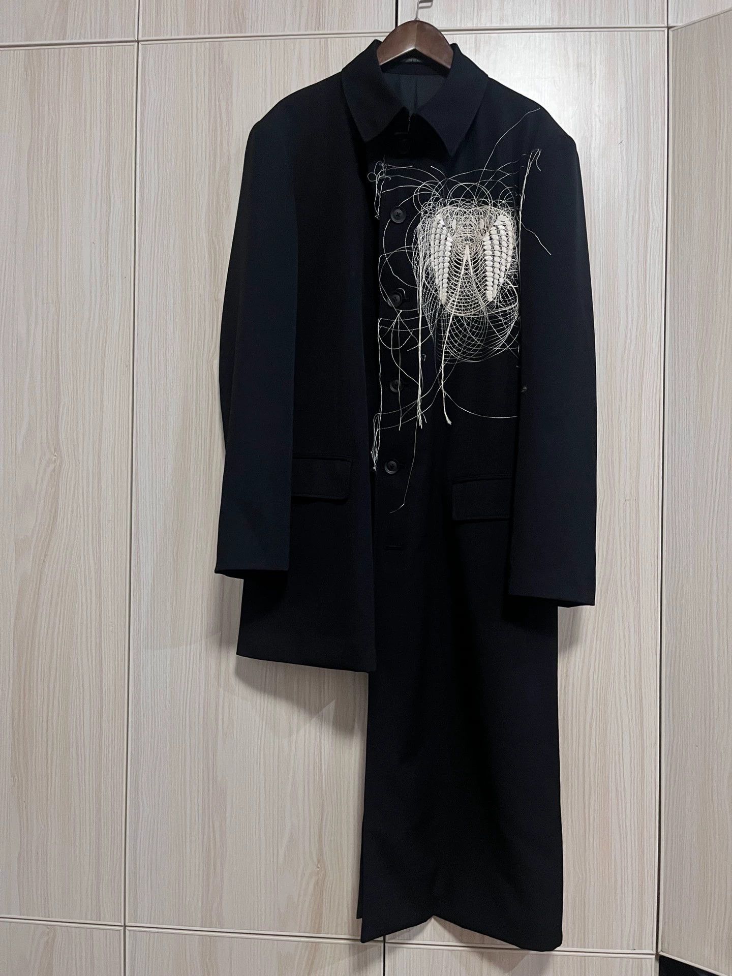 Yohji Yamamoto Yohji Yamamoto 19aw Cobra Asymmetric Coat | Grailed