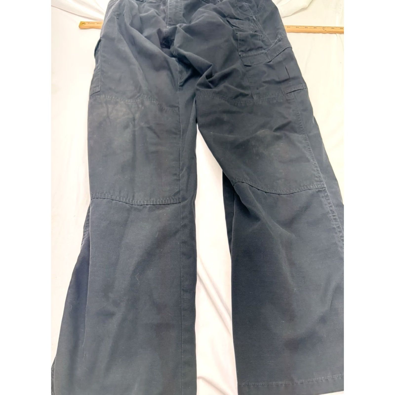 Vintage 5.11 Tactical Series Men's 36/34 Cotton Ripstop Cargo Pants Black Adjustable Tea Size US 36 / EU 52 - 2 Thumbnail