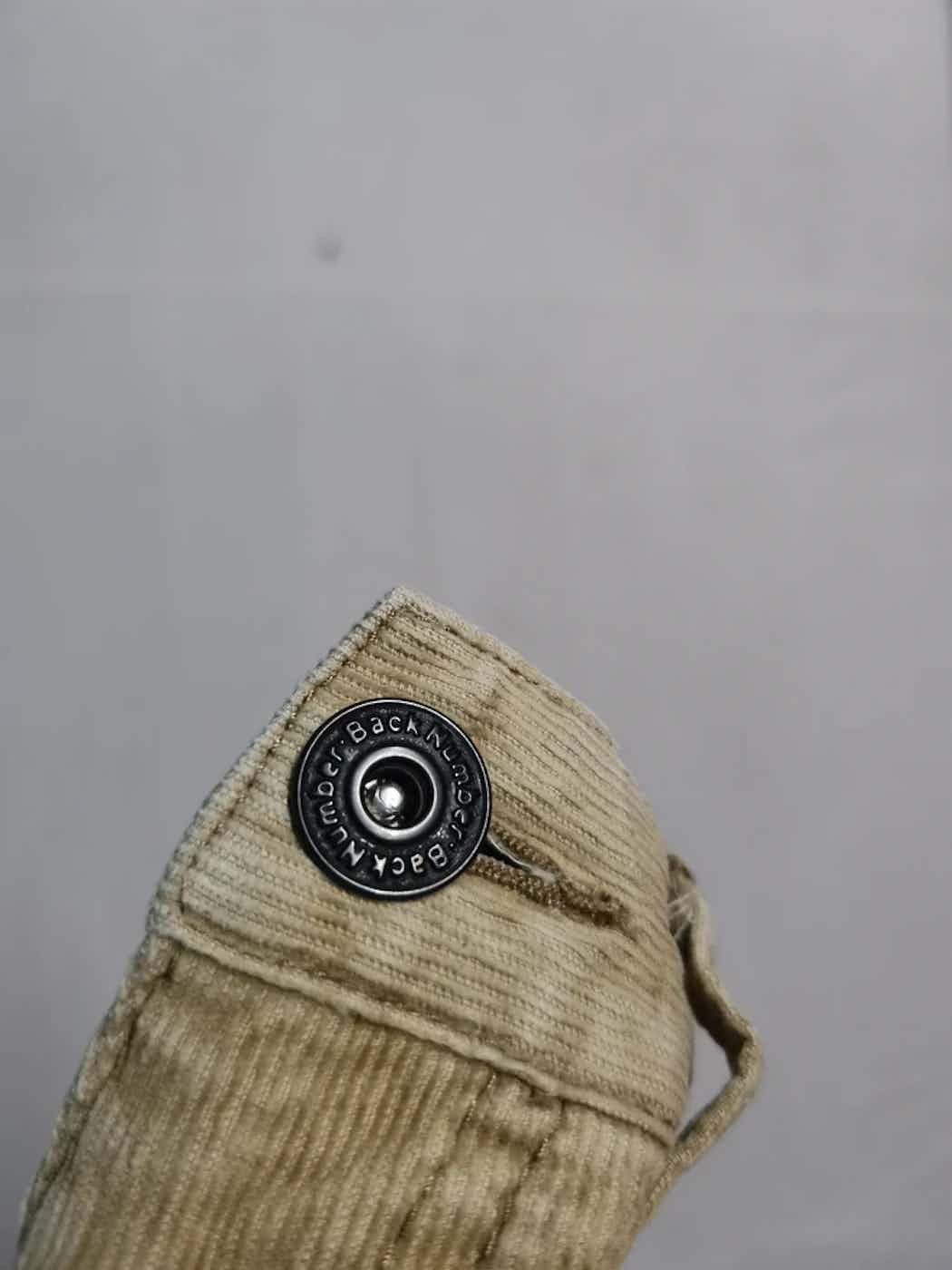 Japanese Brand Back Number Every Garment Guaranteed Corduroy Pants Size US 28 / EU 44 - 14 Thumbnail