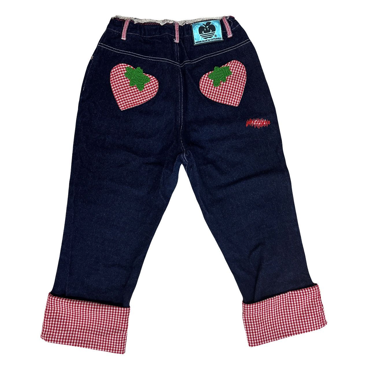Angel Blue × Japanese Brand Vintage Angel Blue Strawberry Polka Dots Capri Pants Size US 27 - 2 Thumbnail