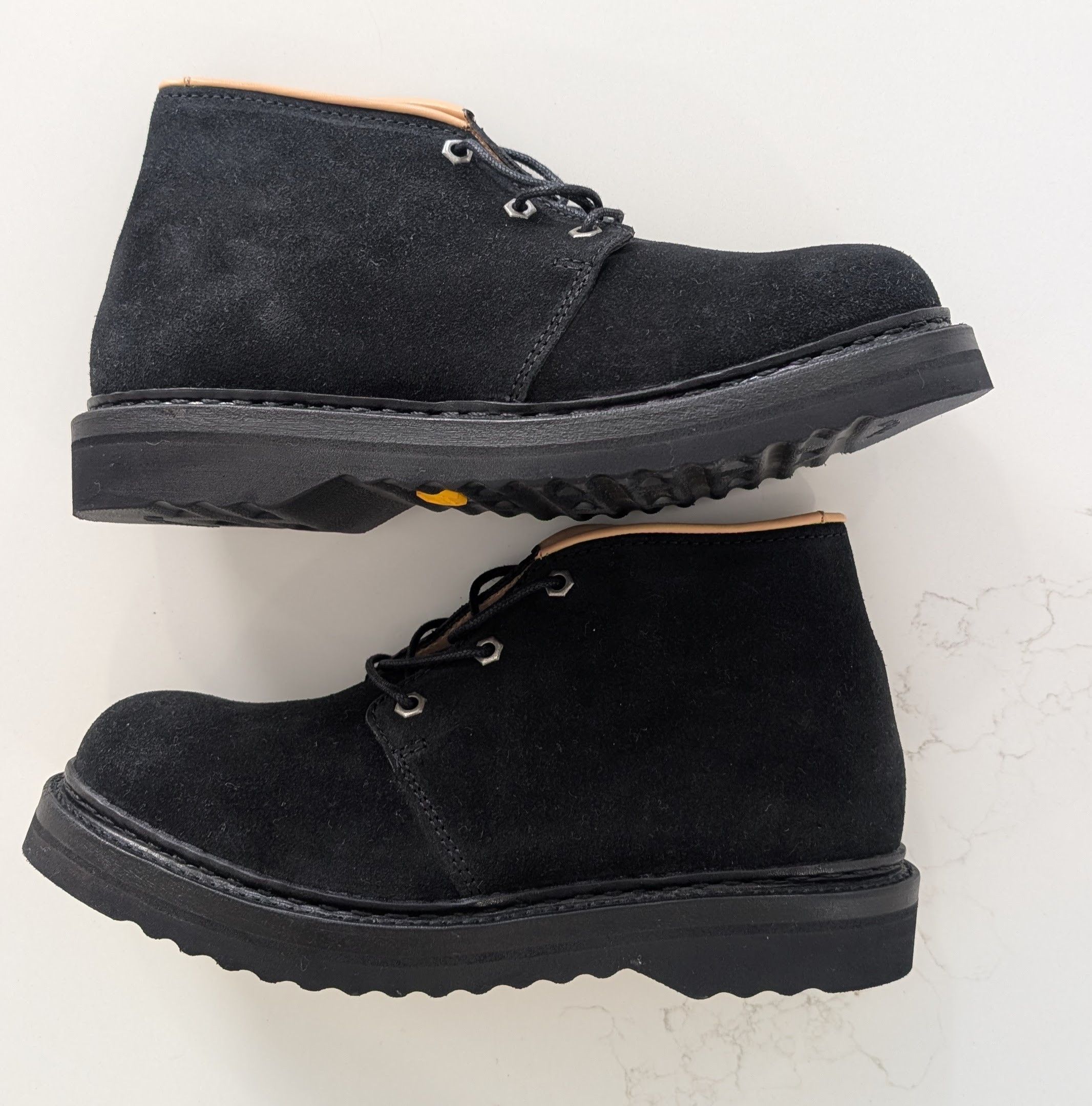 Our Legacy OUR LEGACY Chukka Boot 42 Dim Black Velour Suede Size US 9 / EU 42 - 4 Thumbnail