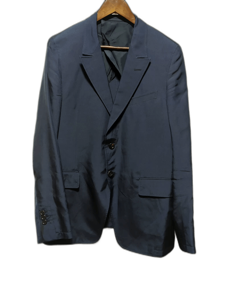 Yves Saint Laurent yves saint laurent silk suit jacket Size US XL / EU 56 / 4 - 1 Thumbnail