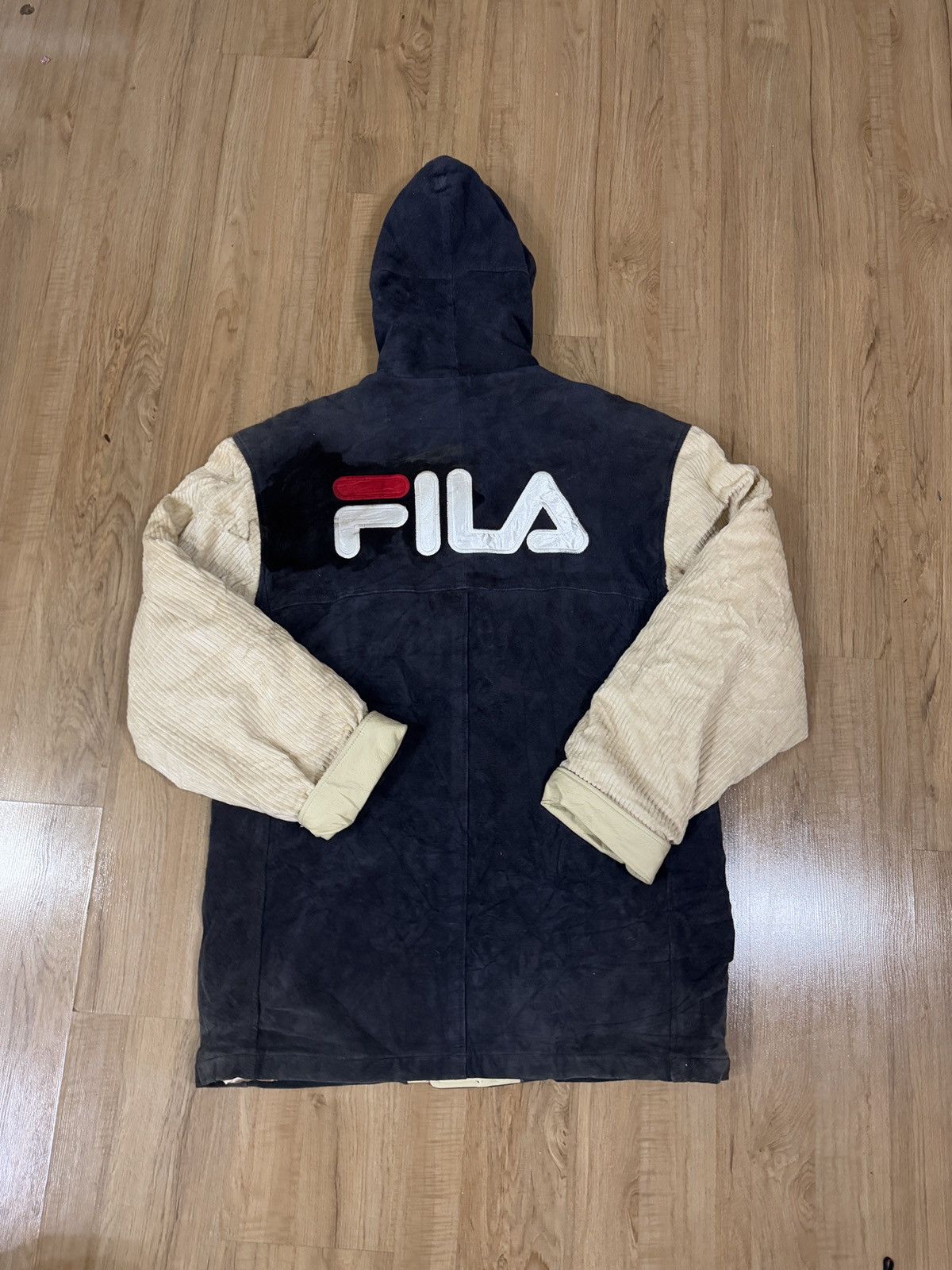 Fila × Vintage Vintage FILA suede leather jacket Size US L / EU 52-54 / 3 - 5 Thumbnail