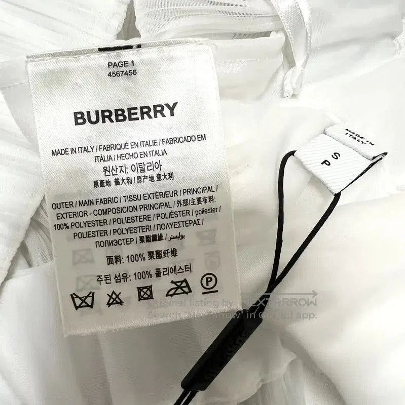 Burberry Burberry Men's White Printed Summer Shorts. Size US 32 / EU 48 - 6 Thumbnail