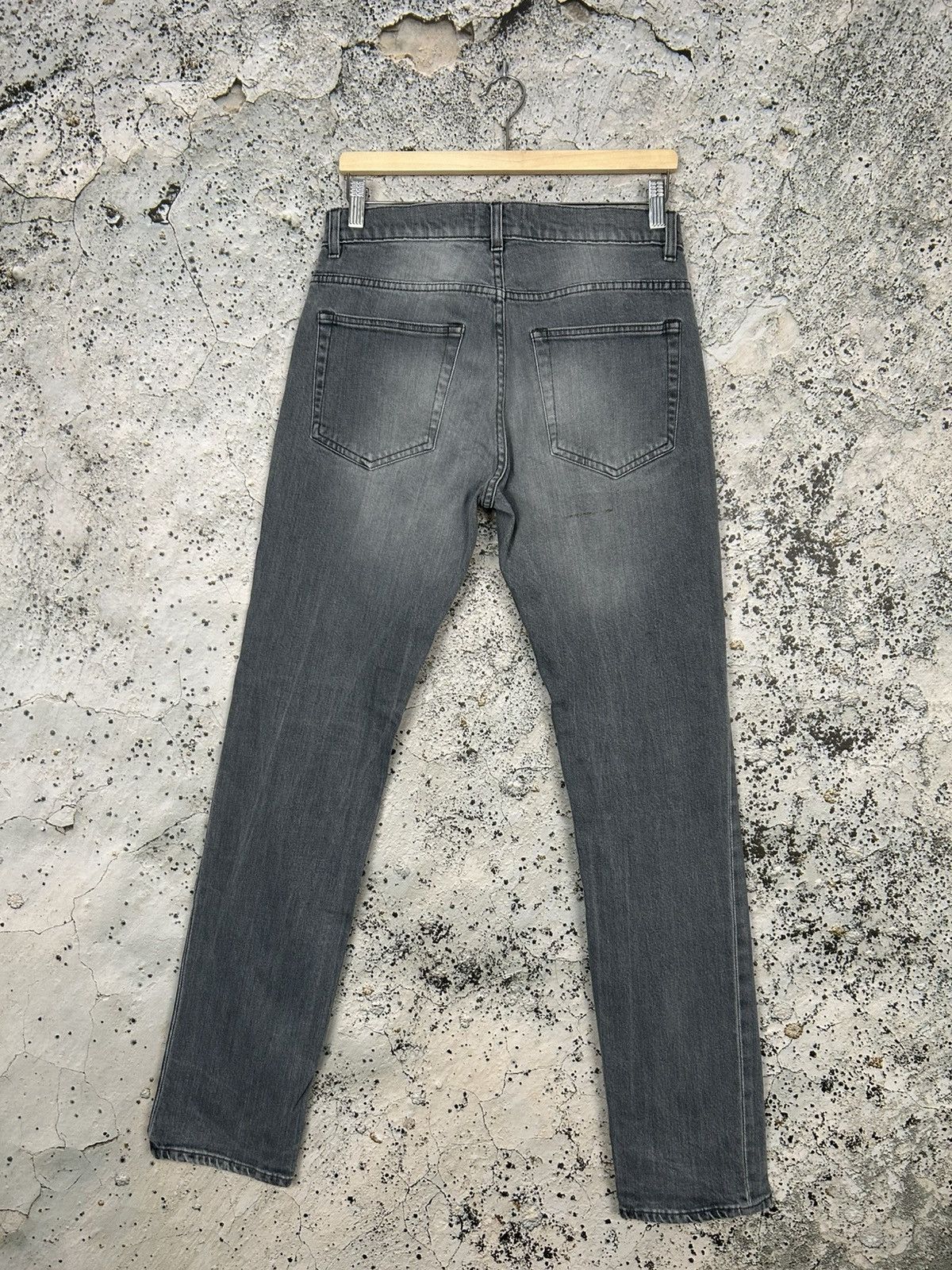Acne Studios Acne Studios Roc Crab Grey Avant Garde Designer Denim Rare Size US 31 - 4 Thumbnail