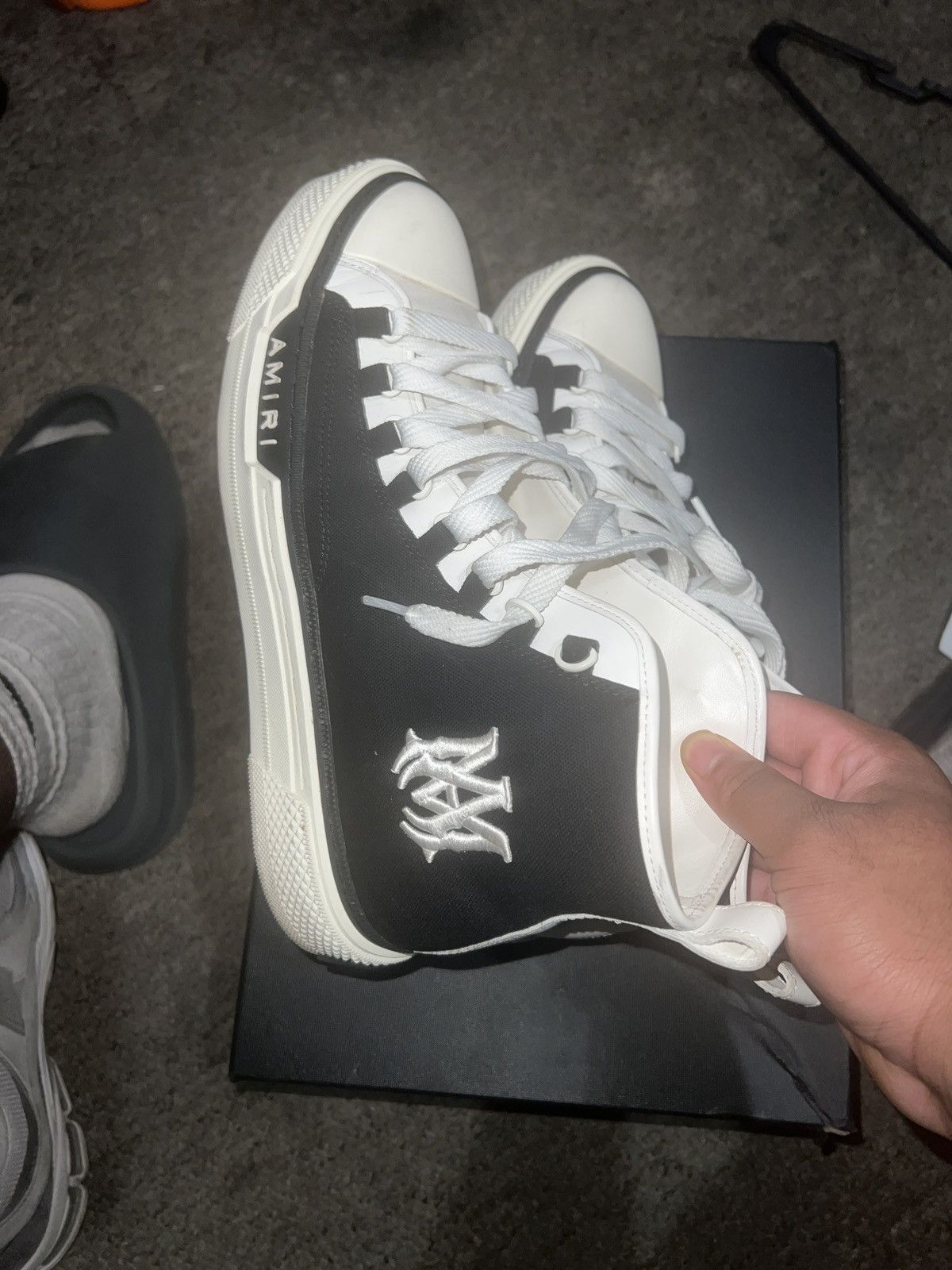 Amiri Amiri court high Size US 12 / EU 45 - 5 Thumbnail