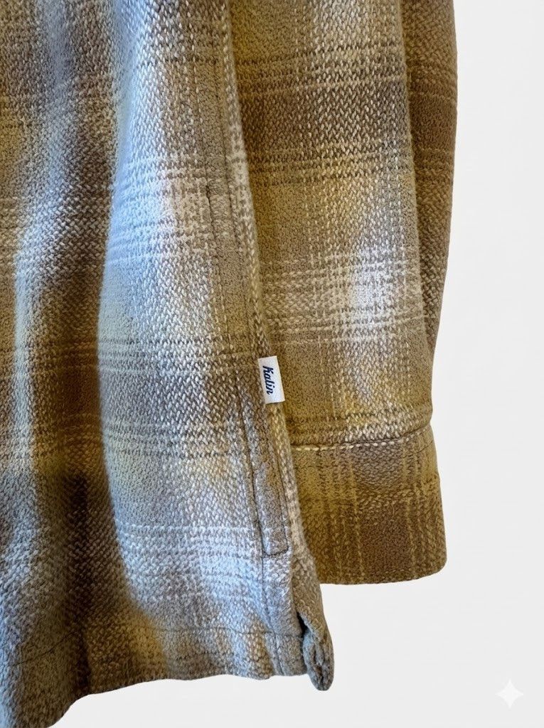 Katin Katin Plaid Wool-Blend Shirt Jacket Size US L / EU 52-54 / 3 - 3 Thumbnail