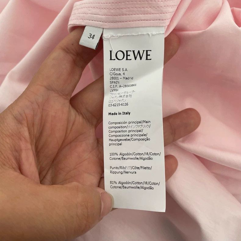 Loewe pink Loewe button-up shirt dress Size US S / EU 44-46 / 1 - 7 Thumbnail