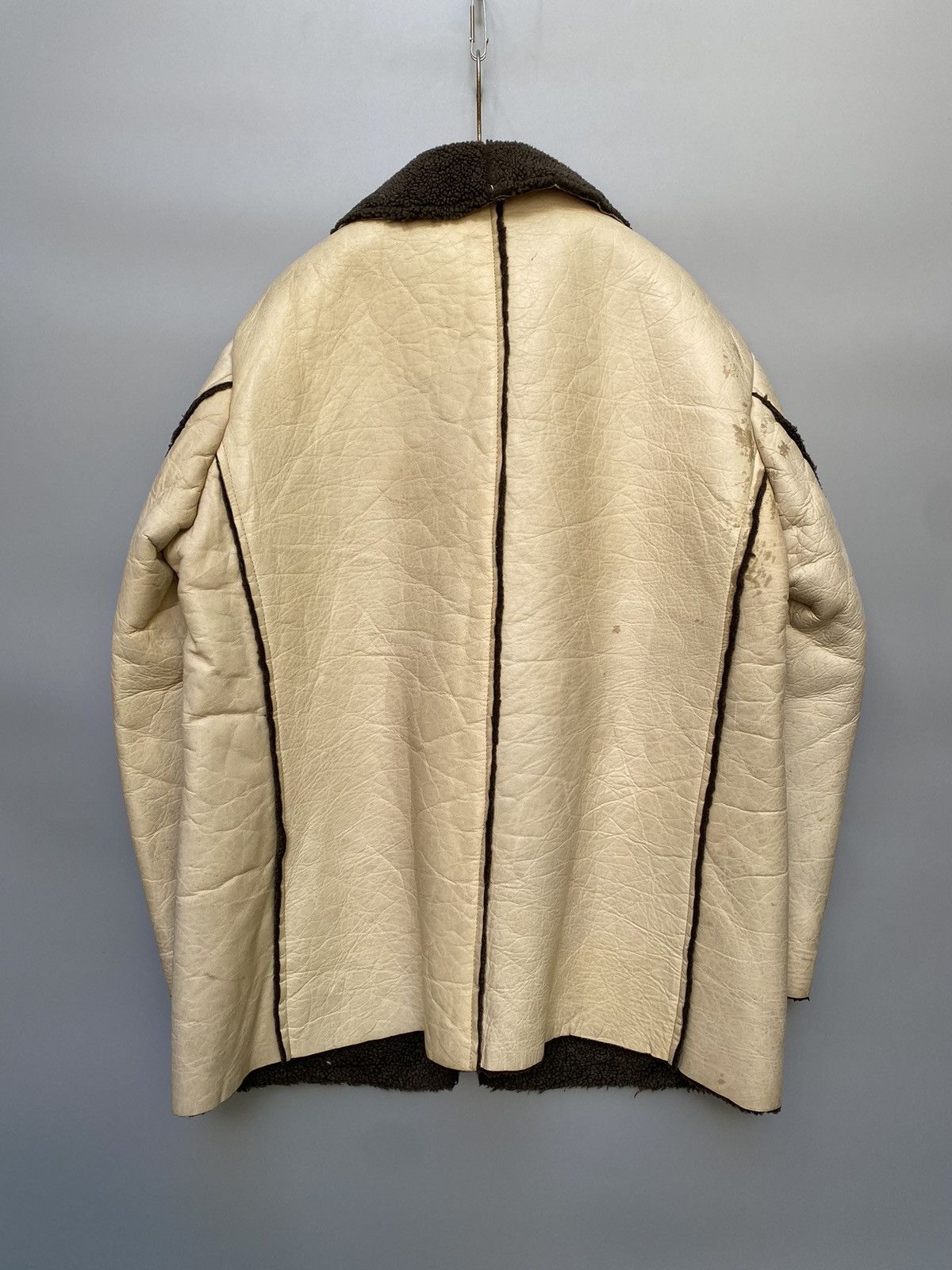 20471120 × Hysteric Glamour × Japanese Brand Archive 291295 Homme Shearling Leather Jacket Size US M / EU 48-50 / 2 - 2 Thumbnail