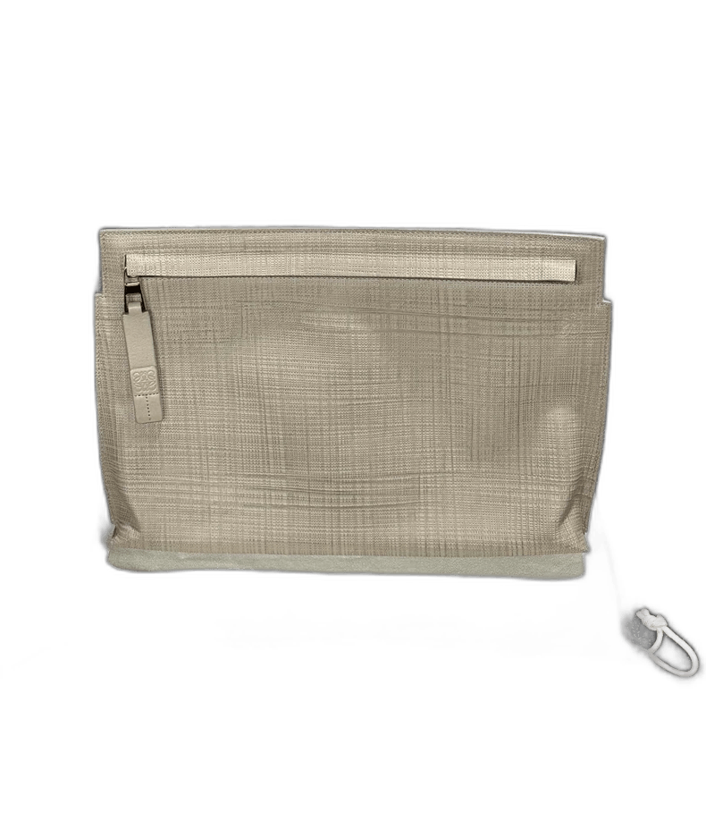 LOEWE Logo Clutch Handbag in Milk Tea Color-yf