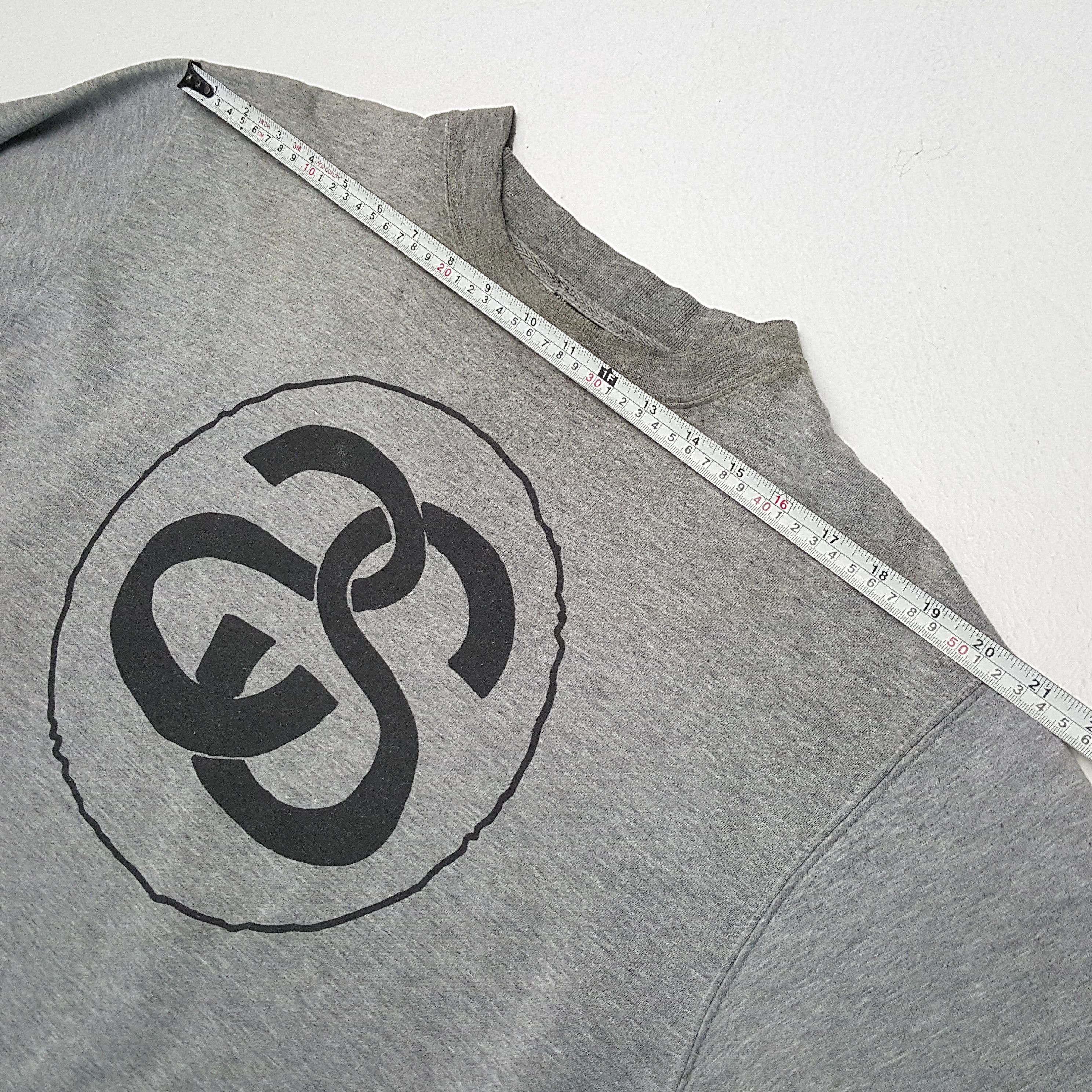 Stussy × Vintage Vintage STUSSY Streetwear Skateboard Style Sweatshirt Size US L / EU 52-54 / 3 - 5 Thumbnail