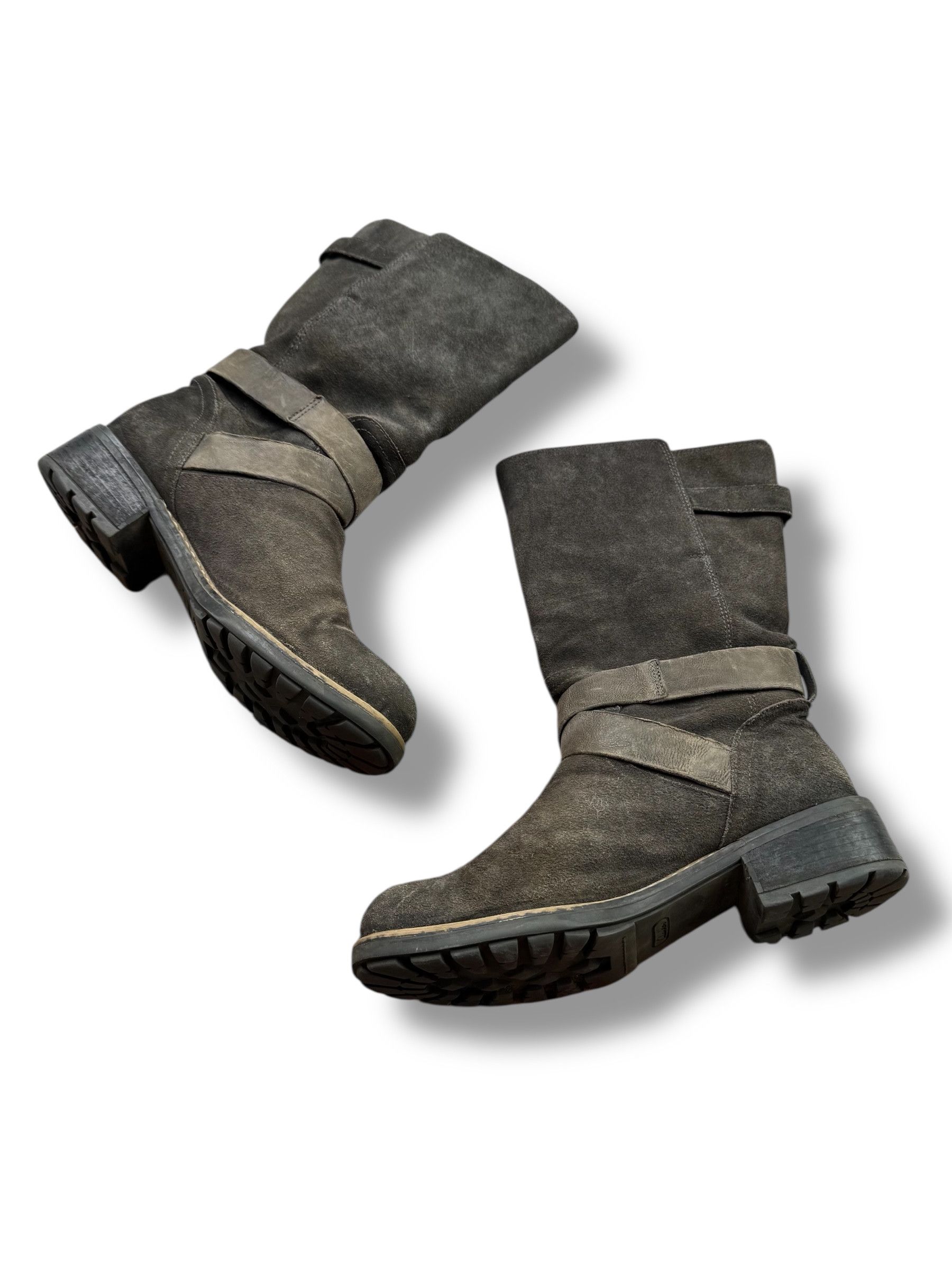 Vintage Y2K Suede Boots(V128) Size US 7.5 / IT 37.5 - 2 Thumbnail