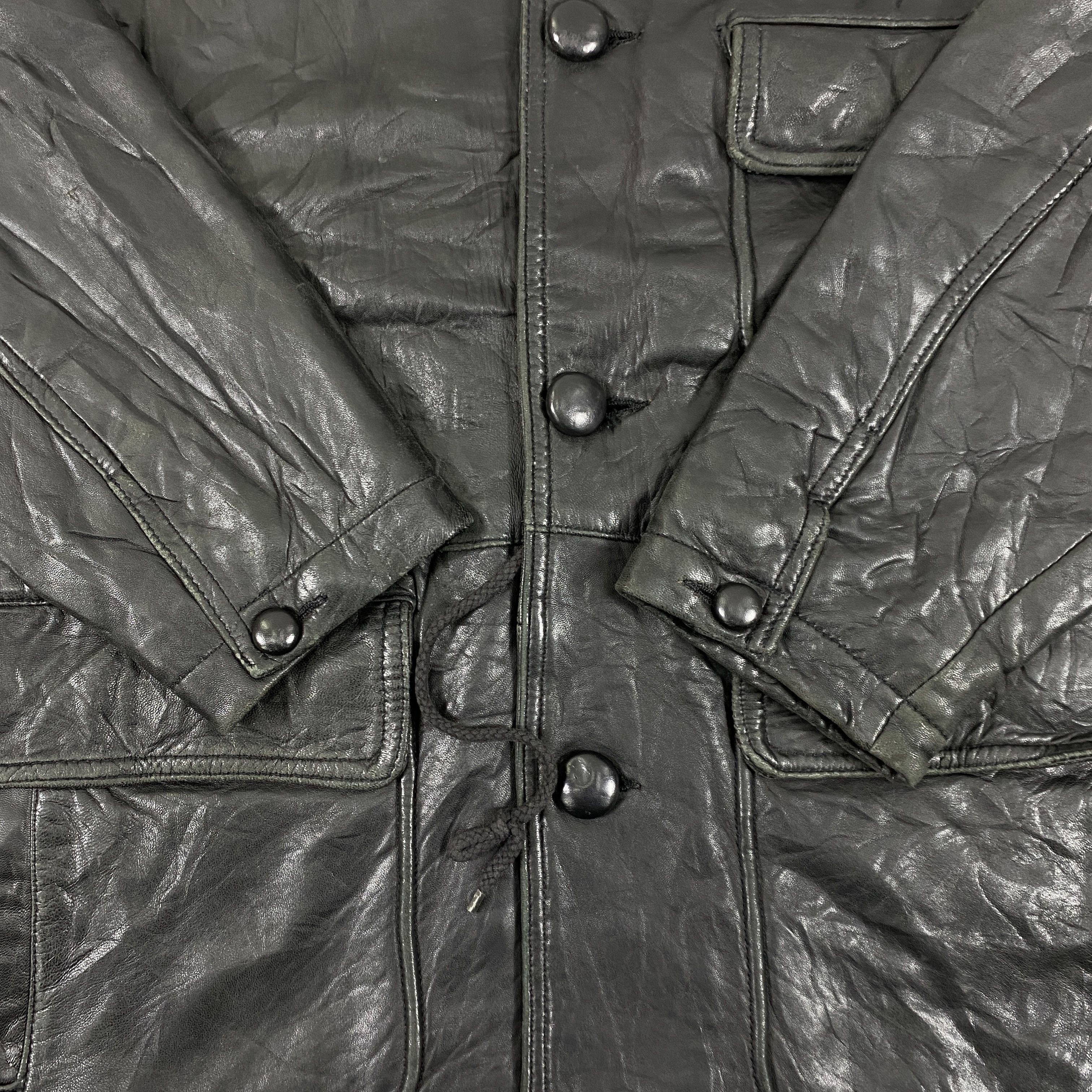 If Six Was Nine Vintage Leather Jacket- J422 Size US L / EU 52-54 / 3 - 8 Thumbnail