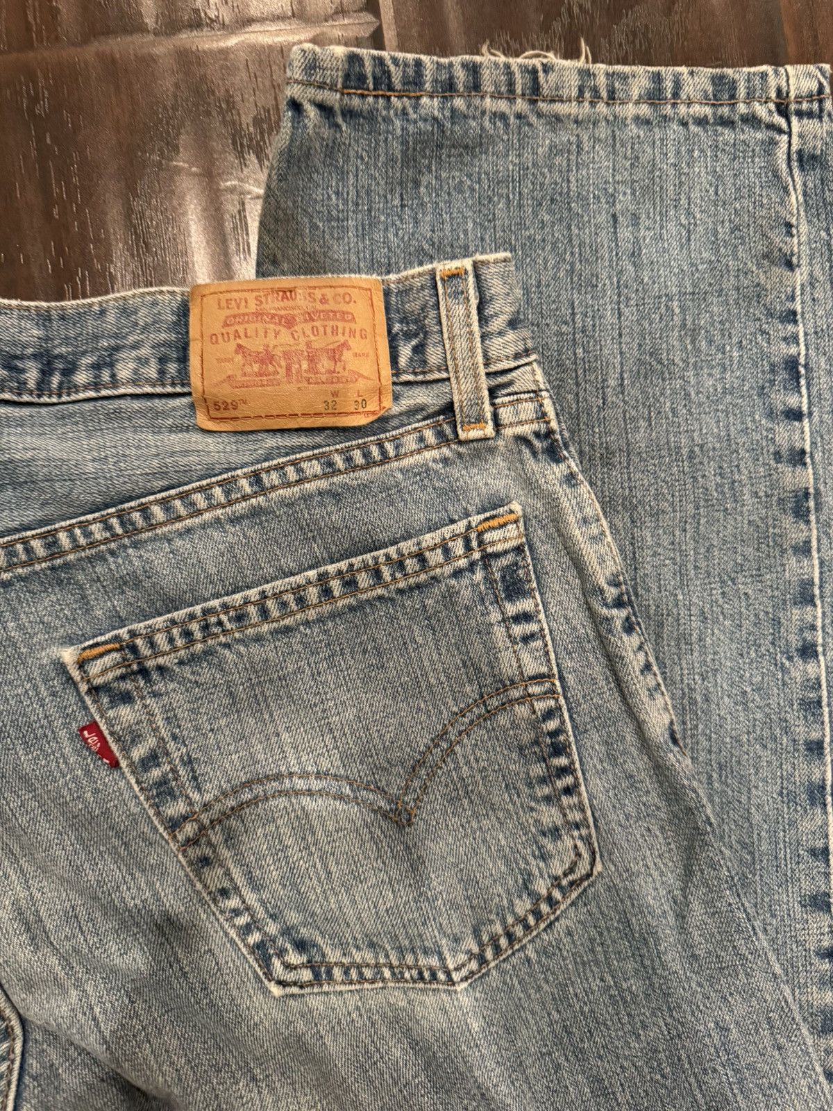 Levi's Levi’s 529 Low Rise Straight Jeans – Made in USA (Y2K Era) Size US 32 / EU 48 - 1 Thumbnail