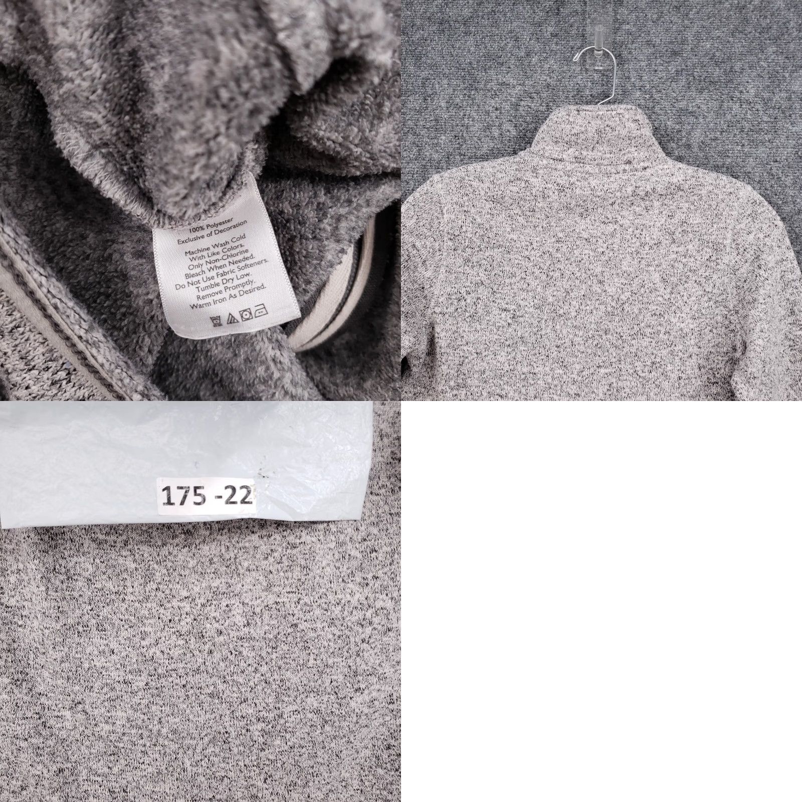 Eddie Bauer Eddie Bauer Sweater Women S Gray Full Zip Fleece Mock Neck Heather Outdoor Small Size S / US 4 / IT 40 - 9 Thumbnail