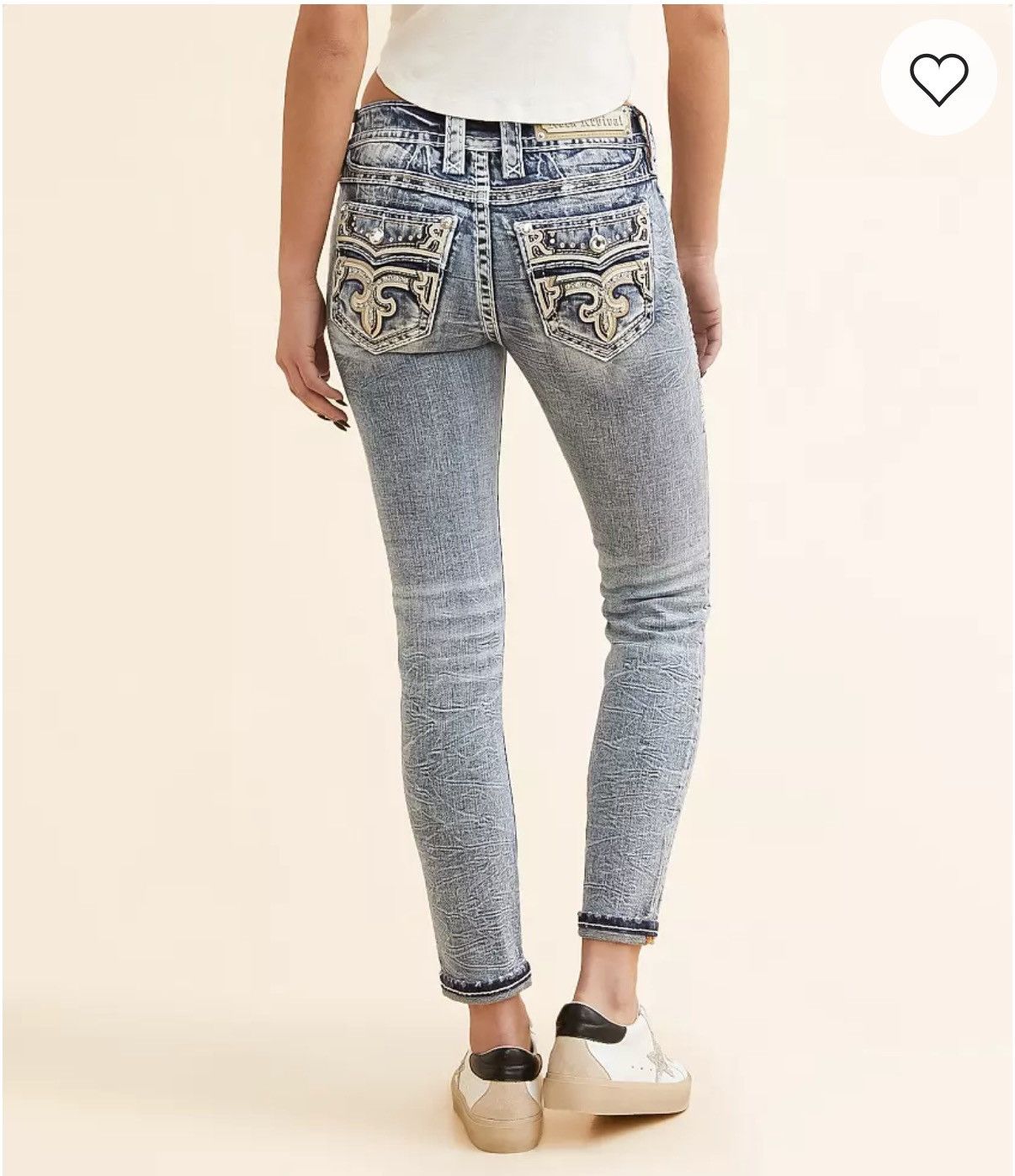 Rock Revival Rock Revival Adalin Low Rise Ankle Skinny Jeans Size 28 Size 28" / US 6 / IT 42 - 2 Thumbnail