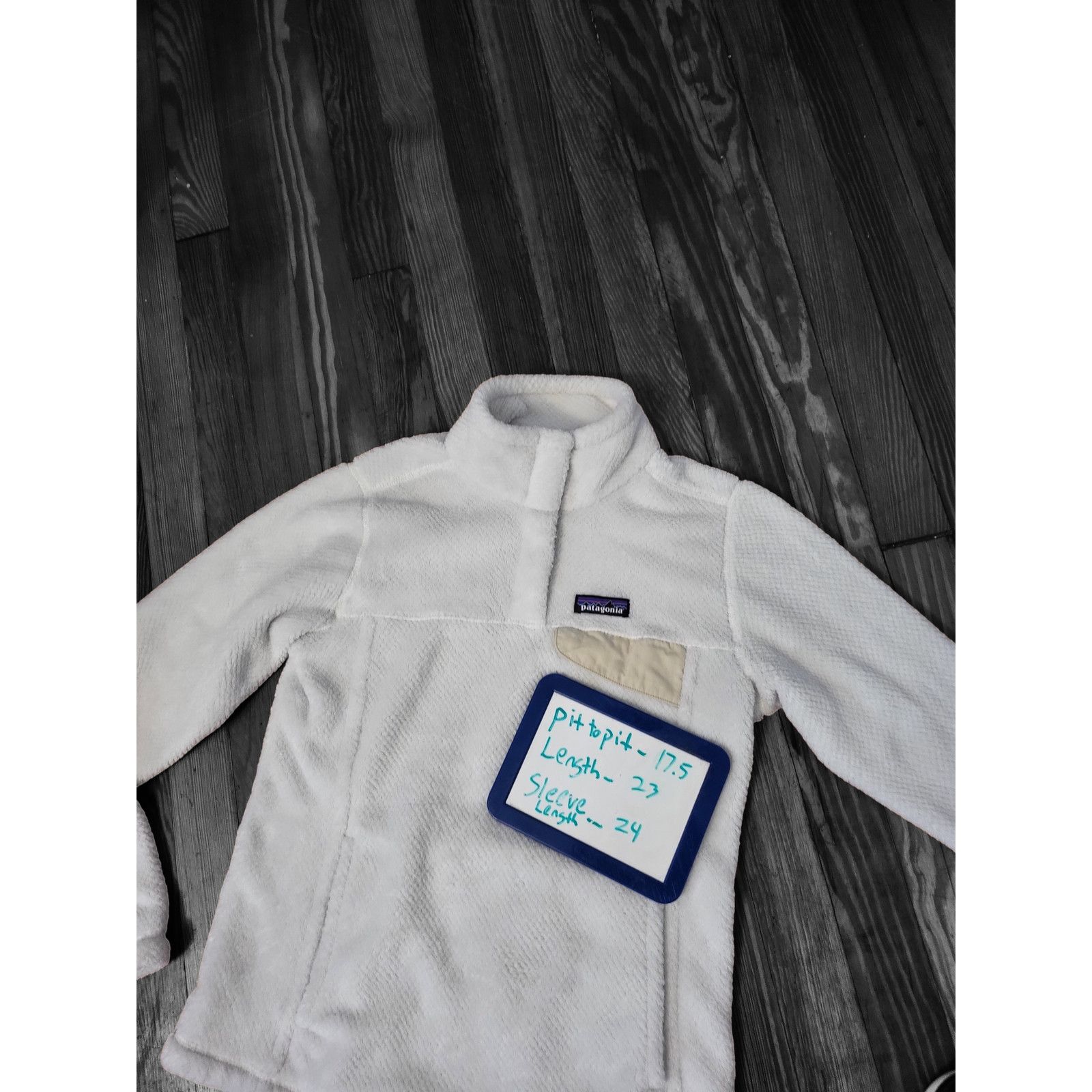 Patagonia Patagonia ReTool White Womens Small Fleece in good conditio Size S / US 4 / IT 40 - 5 Thumbnail