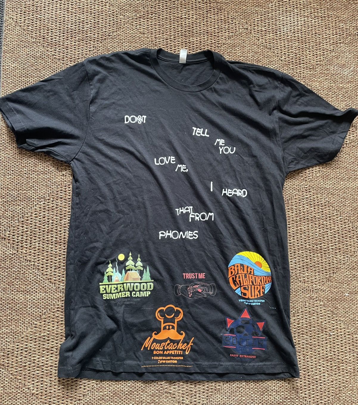 Next Level Black Designed T- Shirt Size US L / EU 52-54 / 3 - 1 Thumbnail