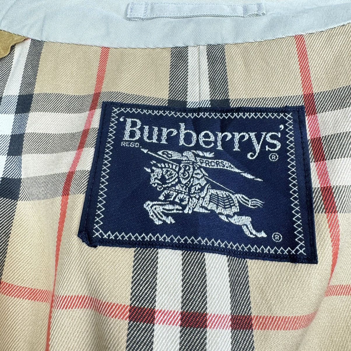 Burberry ⚡️BURBERRYS NOVA CHECK OVERCOAT LONG JACKET Size US M / EU 48-50 / 2 - 9 Thumbnail