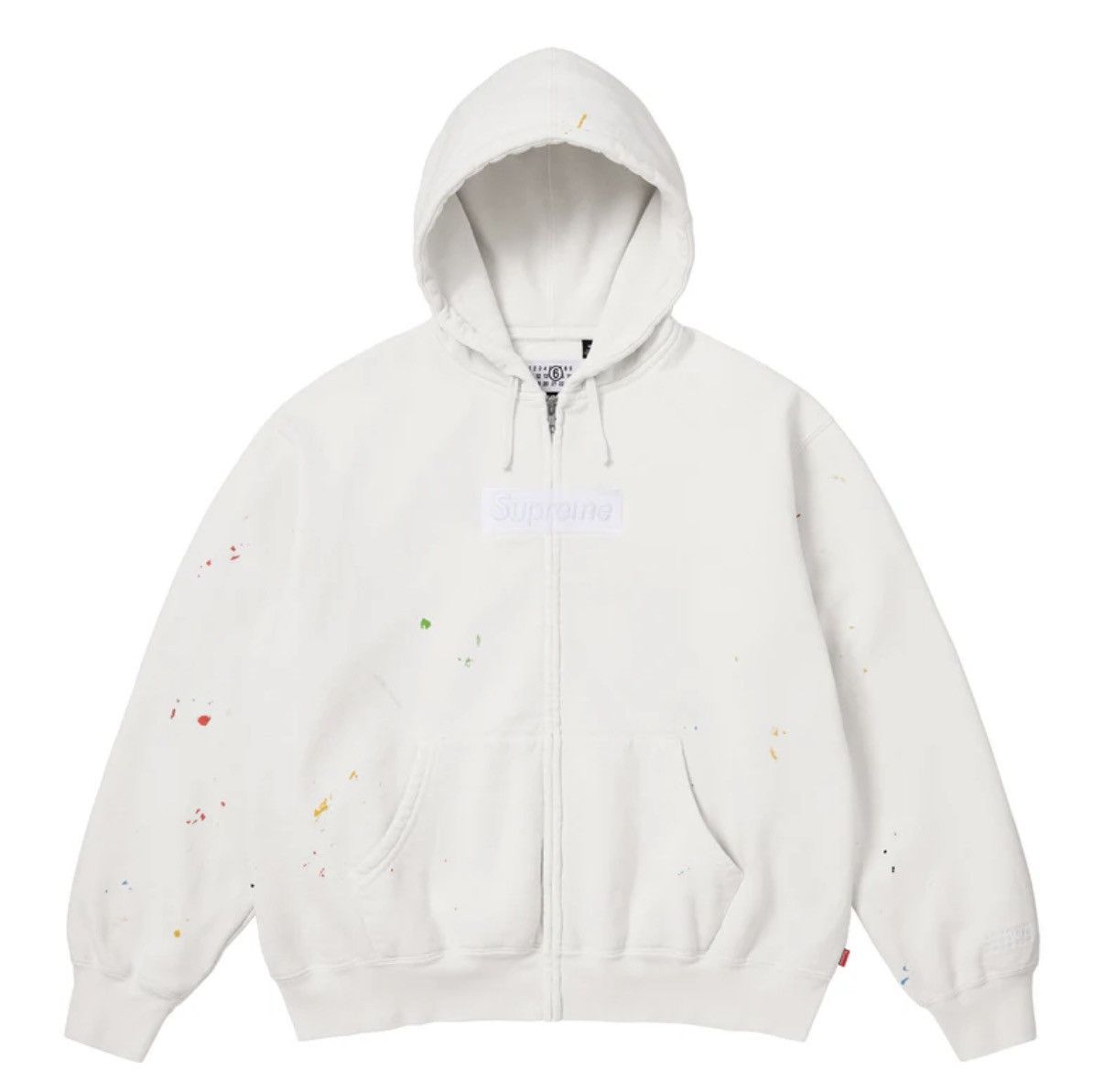 Maison Margiela × Supreme Supreme®/MM6 Maison Margiela Box Logo Zip Up Size US S / EU 44-46 / 1 - 1 Preview