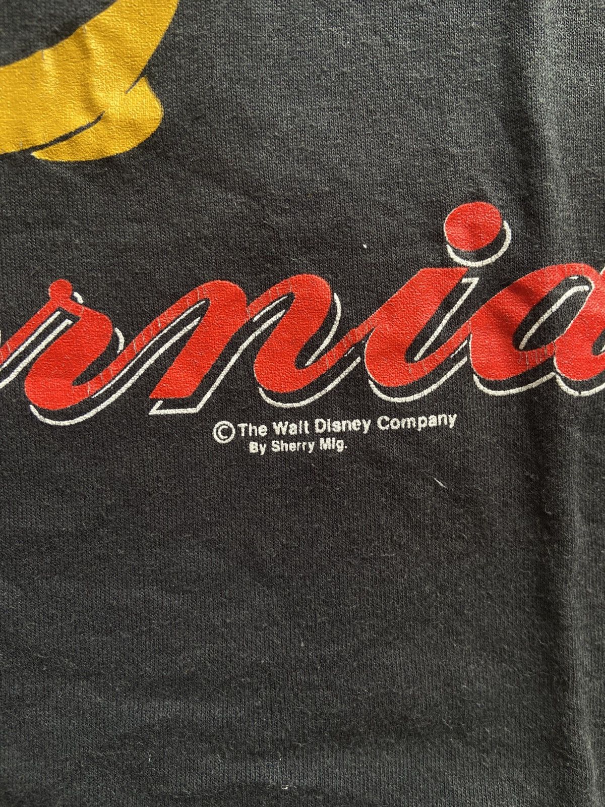 Vintage RARE Minnie Mouse California 80s Ringer Tee Tshirt Size US M / EU 48-50 / 2 - 5 Thumbnail