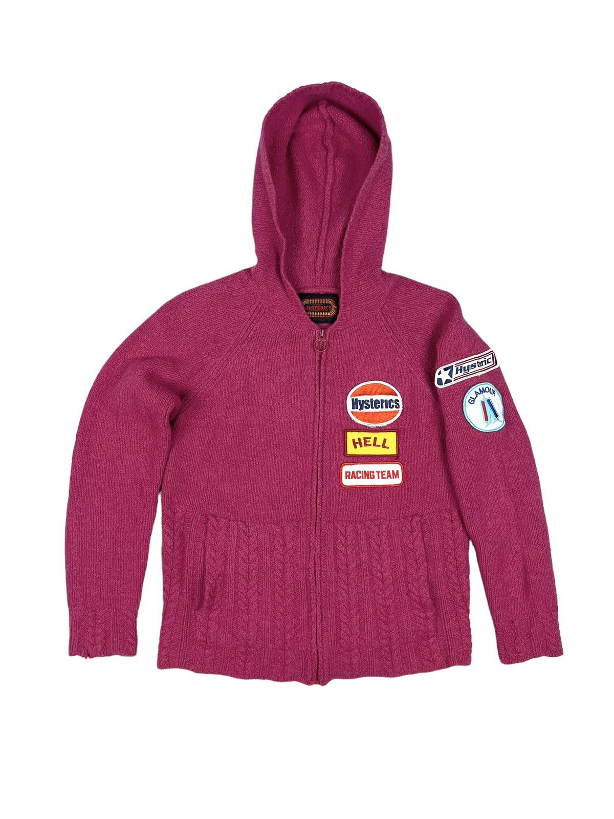 Hysteric Glamour Hysteric Glamour Patches Zipper Sweater Size S / US 4 / IT 40 - 1 Thumbnail