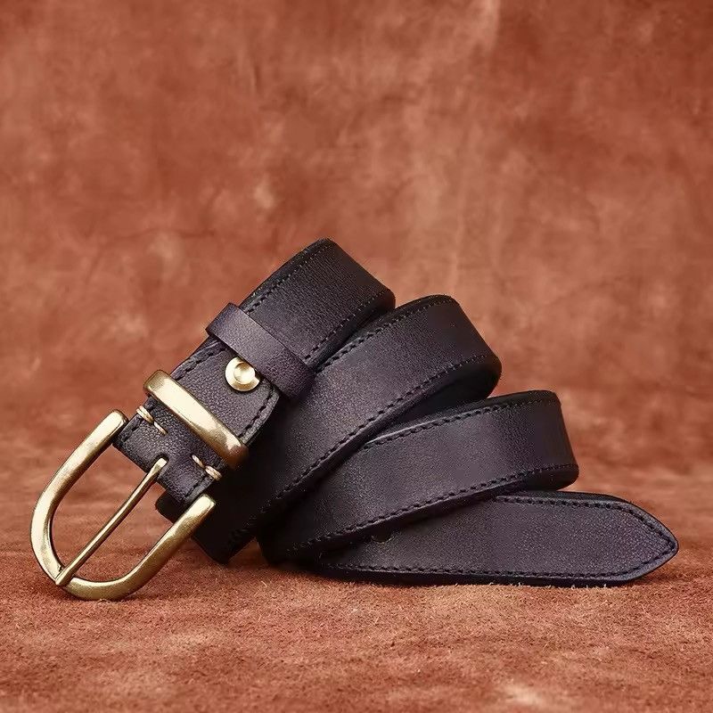 Japanese Brand × Leather Genuine Leather Belt Size ONE SIZE - 3 Thumbnail