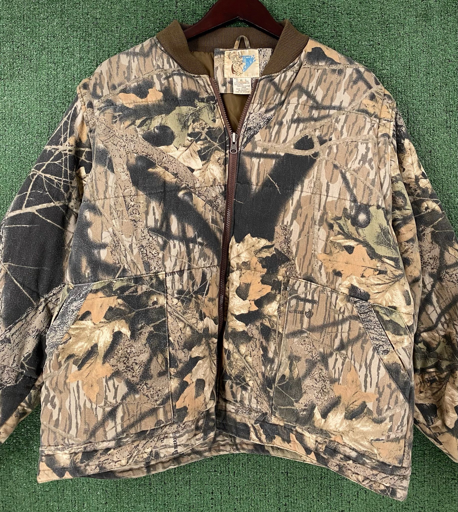 Vintage 90’s Camouflage Mossy Oak Convertible Vest Jacket XL Size US XL / EU 56 / 4 - 2 Thumbnail
