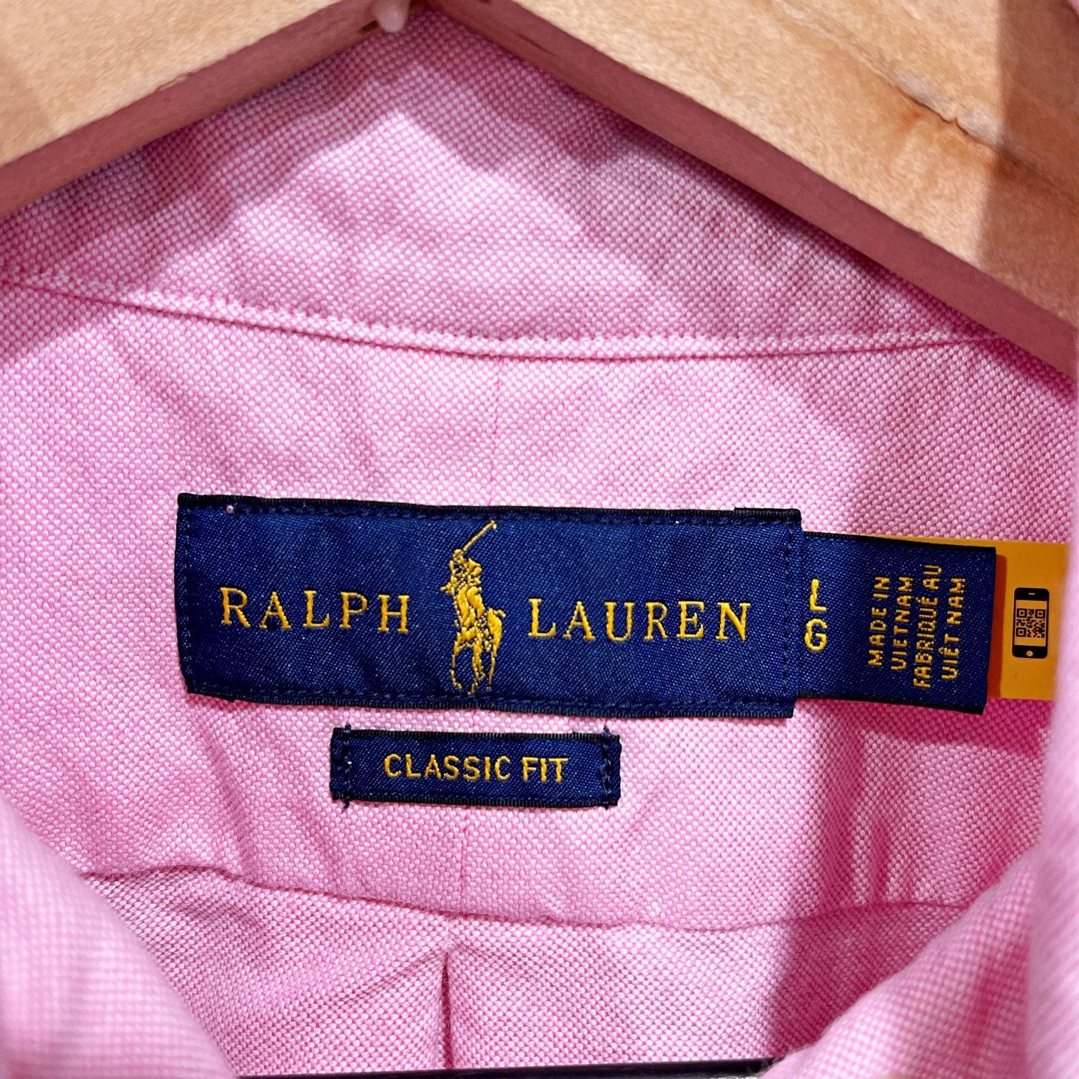 Ralph Lauren Ralph Lauren Classic Oxford Shirt Pink Button Down Preppy L Size US L / EU 52-54 / 3 - 5 Thumbnail
