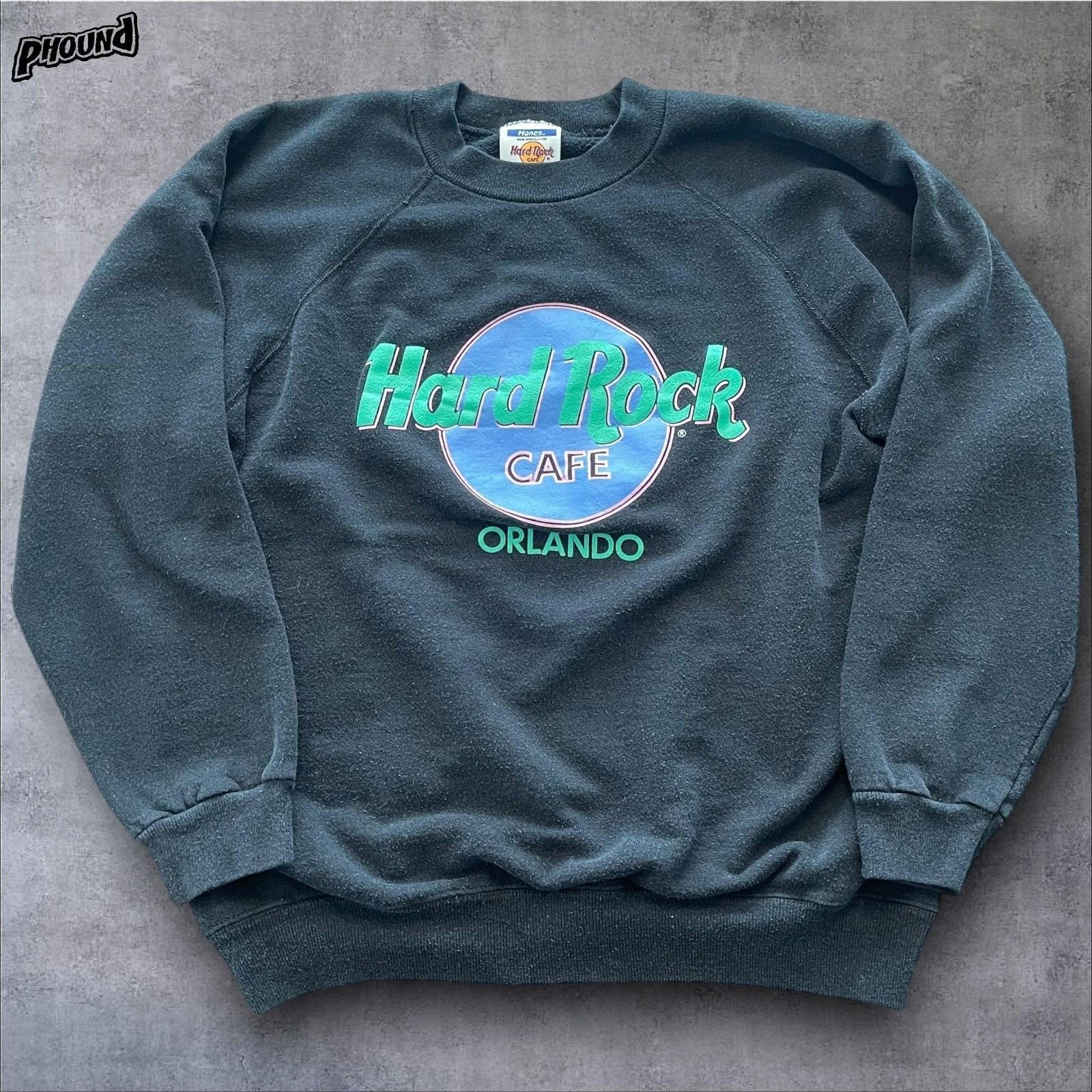 Hard Rock Cafe Vtg Hard Rock Cafe Sweatshirt Mens Large Orlando Hanes USA Size US L / EU 52-54 / 3 - 1 Thumbnail