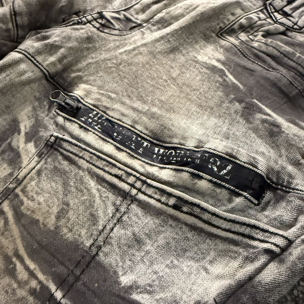 Japanese Brand Archive Y2K Workman Biker Cyberpunk Stretch Procore Tapered Size US 34 / EU 50 - 5 Thumbnail