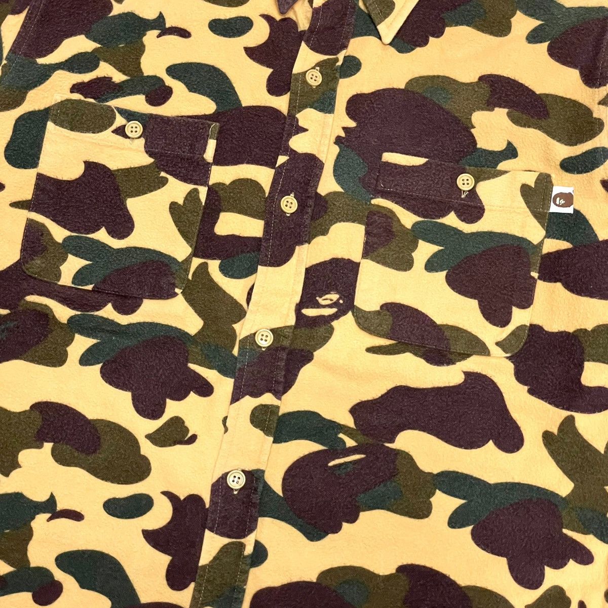 Bape OG90s Bape 1st Camo L/S Button-up Shirt Size US L / EU 52-54 / 3 - 8 Thumbnail