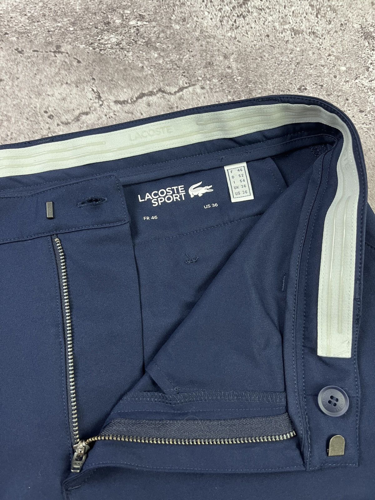 Lacoste Lacoste Sport Stretch Golf Pants HH3768 Navy Blue Size US 36 / EU 52 - 6 Thumbnail