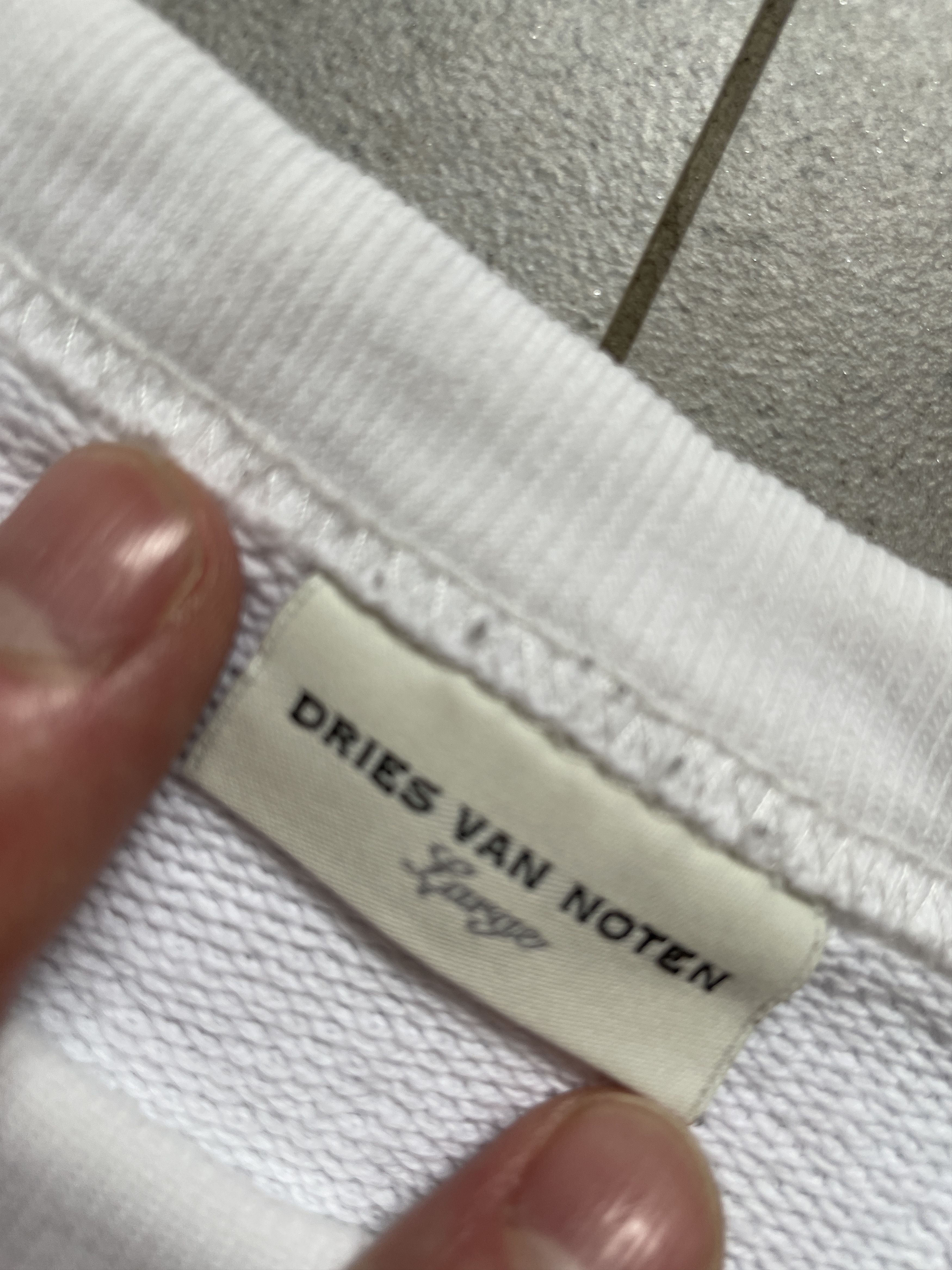 Dries Van Noten DRIES VAN NOTEN DREAM BABY DREAM WHITE AW22 CREWNECK Size US L / EU 52-54 / 3 - 5 Thumbnail