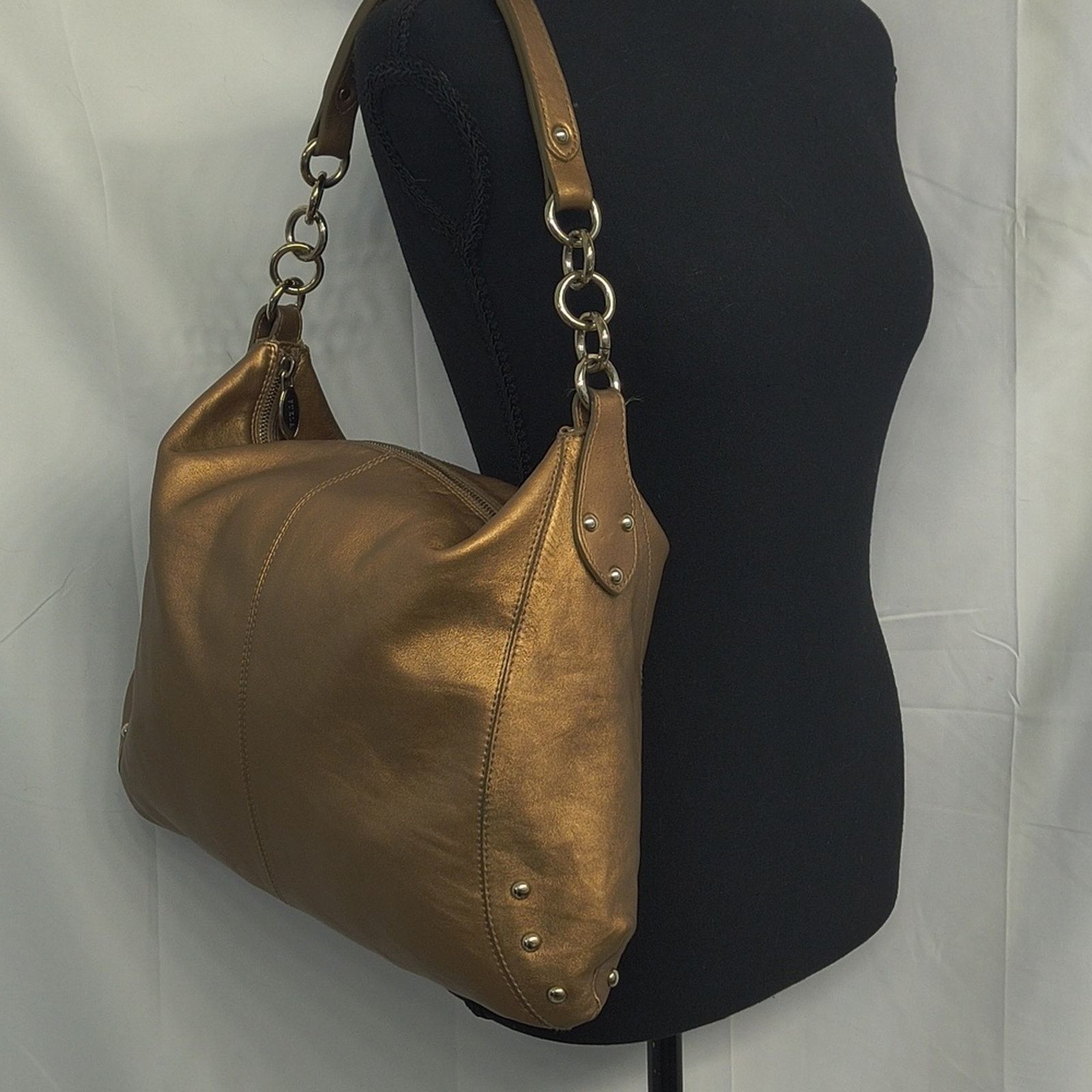 Furla Vintage Made in ITALY Furla Leather Hobo Shoulder Bag Size ONE SIZE - 8 Thumbnail