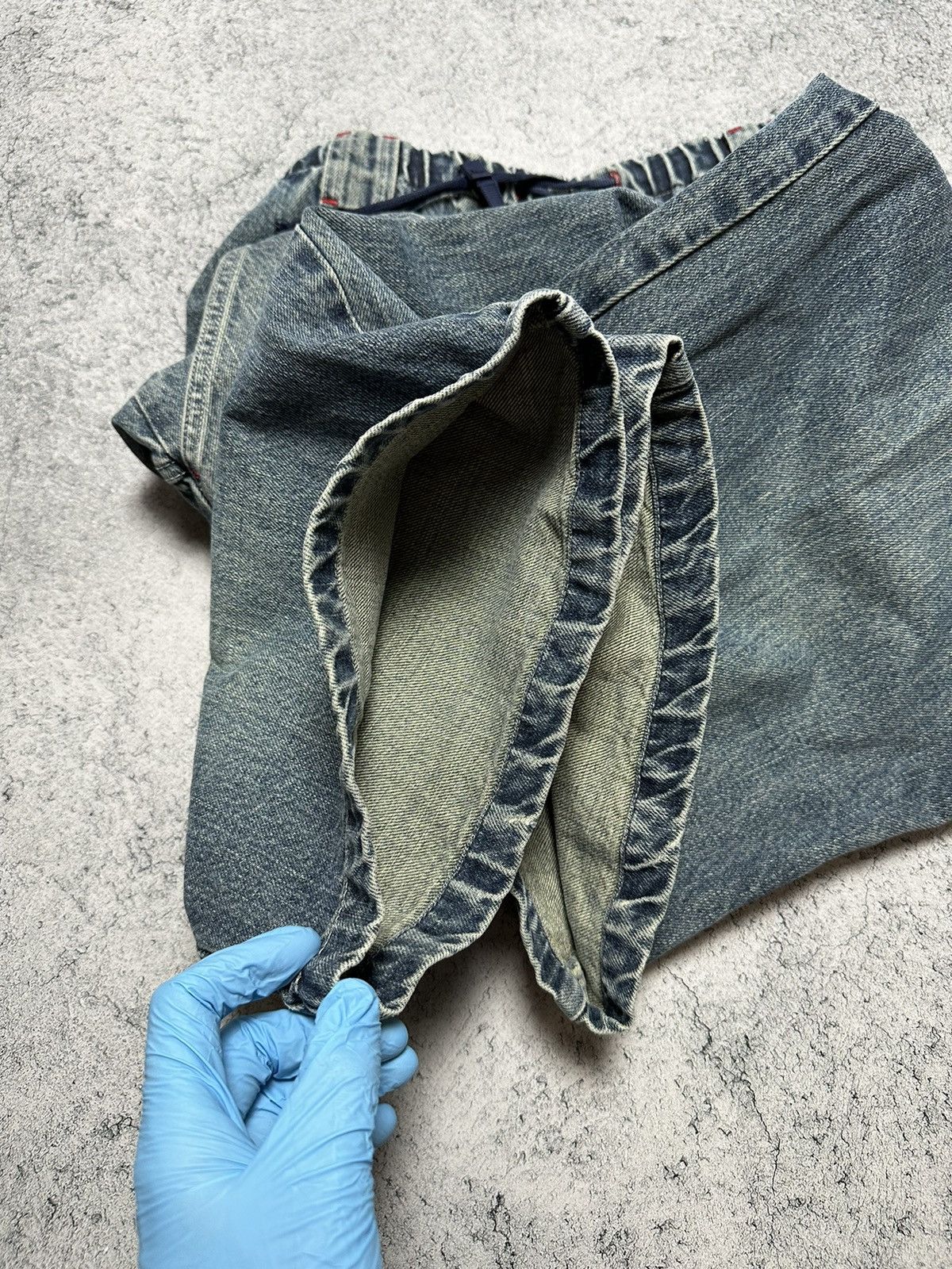 Rap Tees Vintage Overseas Jeans Rap Shorts Hip-Hop Denim Size US 34 / EU 50 - 12 Thumbnail