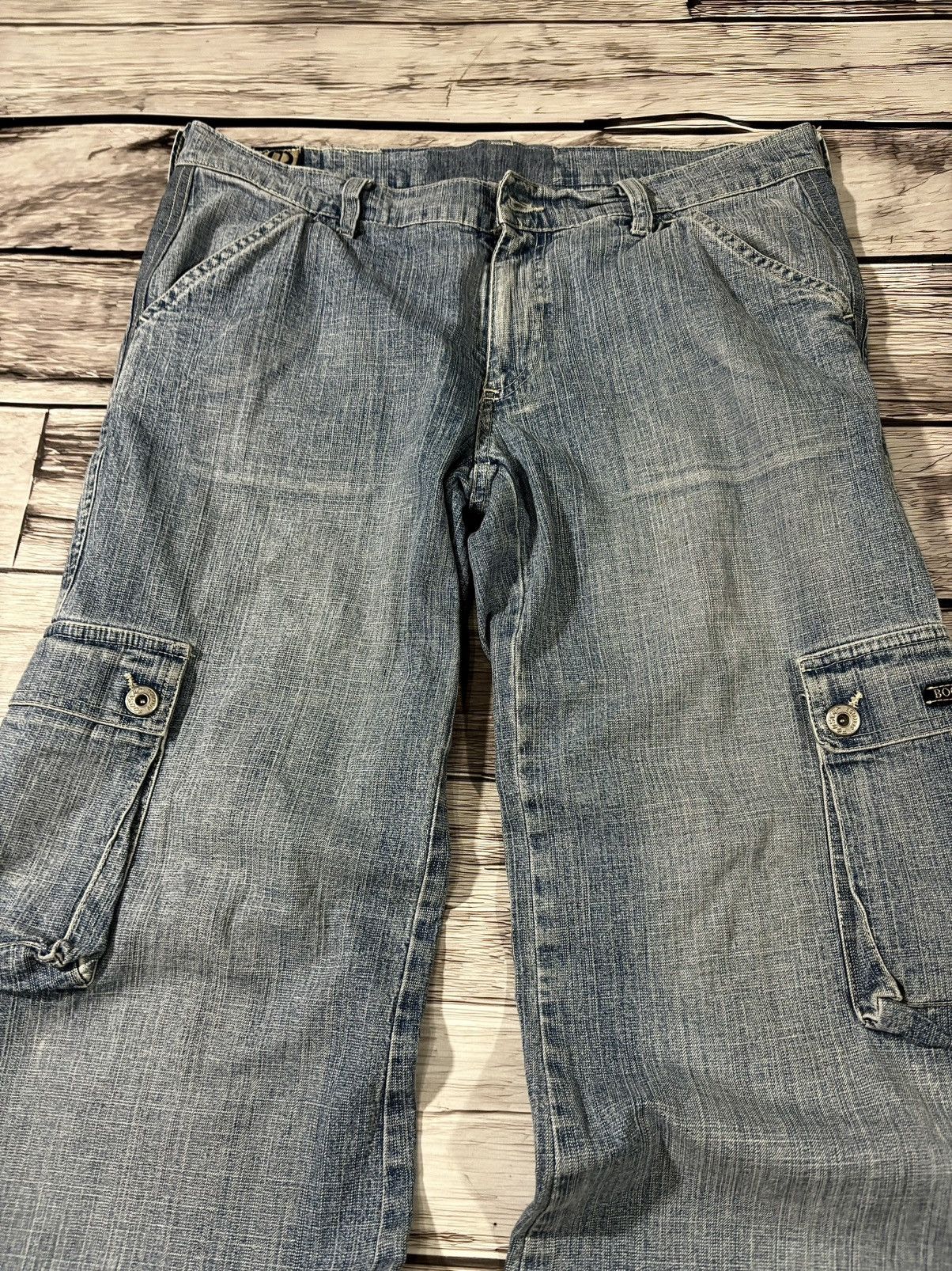 If Six Was Nine × Japanese Brand × Vintage 🥶VTG BALENCIAGA HYSTERIC GLAMOR STYLE FLARED BAGGY JEANS Size US 32 / EU 48 - 5 Thumbnail